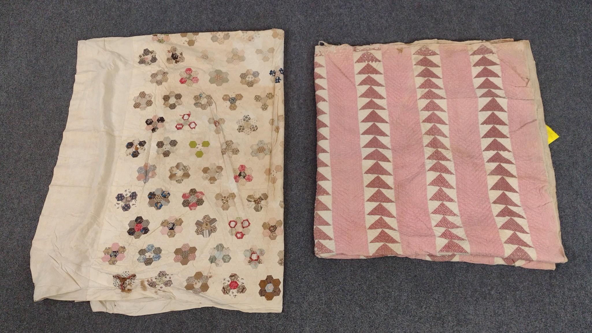 2 Patchwork Quilts