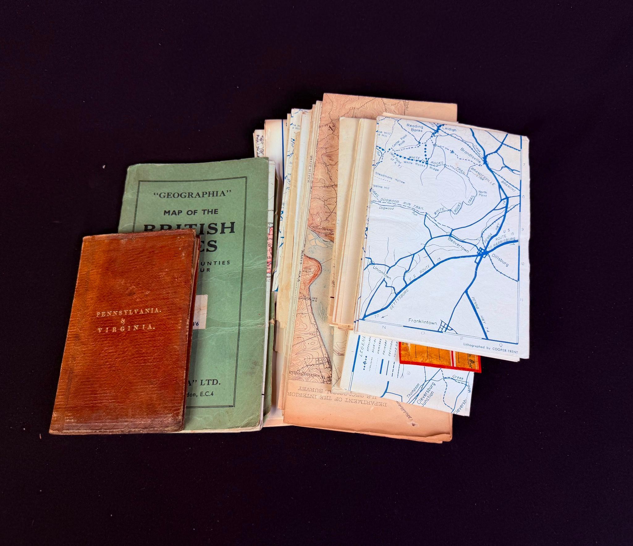 Antique & Vintage Maps, Mostly Pennsylvania