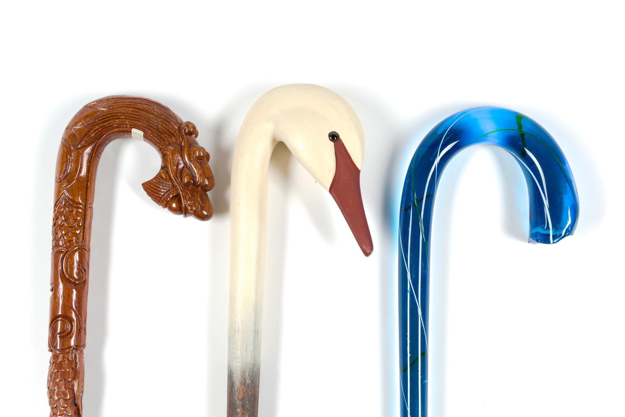 6 Canes Incl. Glass Cane