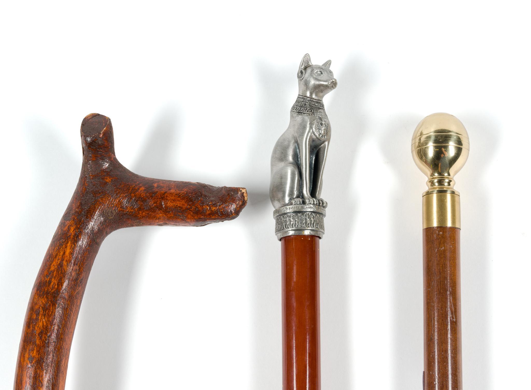 6 Canes Incl. Glass Cane
