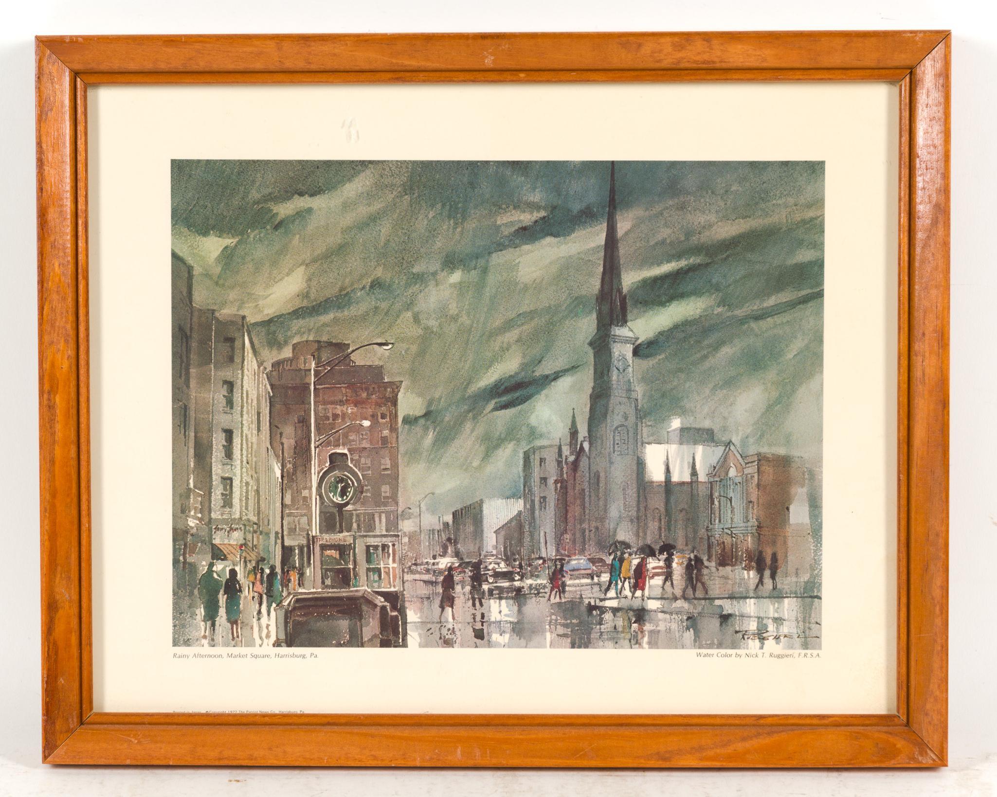 4 Nick Ruggieri (1908–1996) Framed Prints