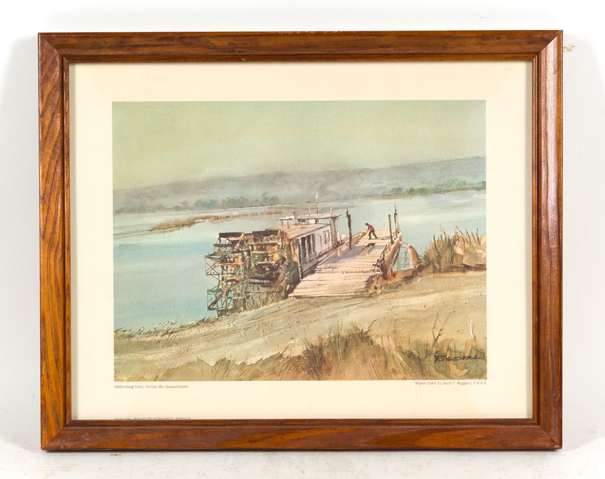 4 Nick Ruggieri (1908–1996) Framed Prints