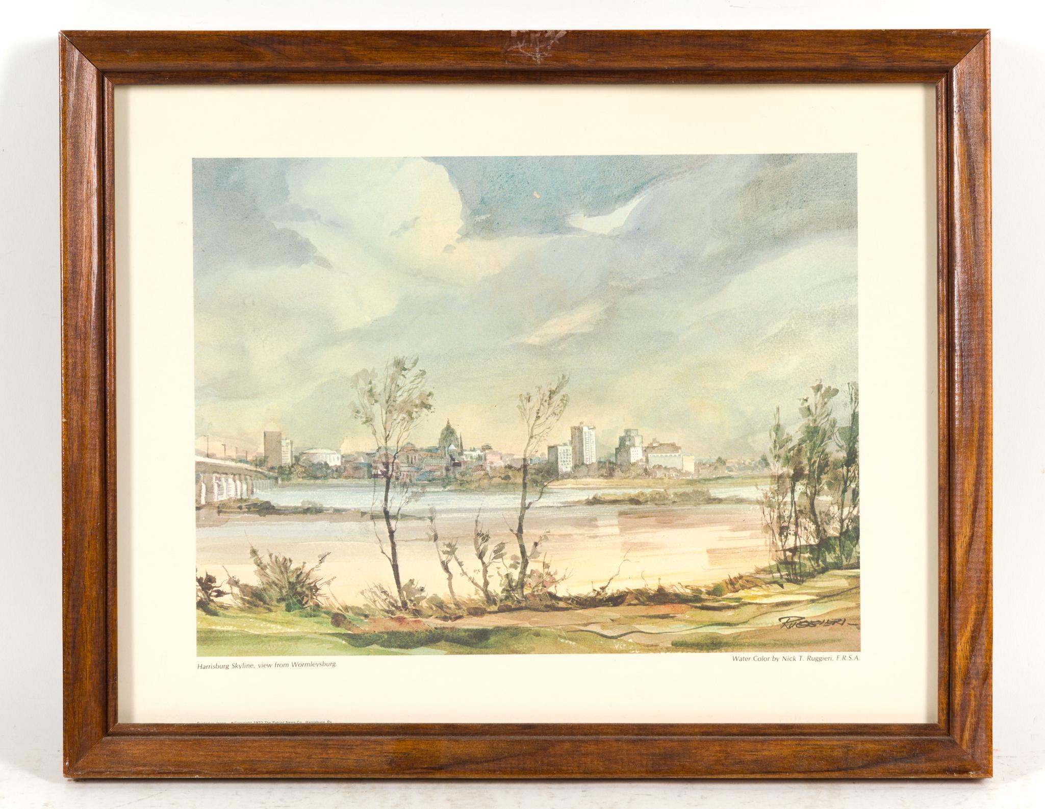 4 Nick Ruggieri (1908–1996) Framed Prints