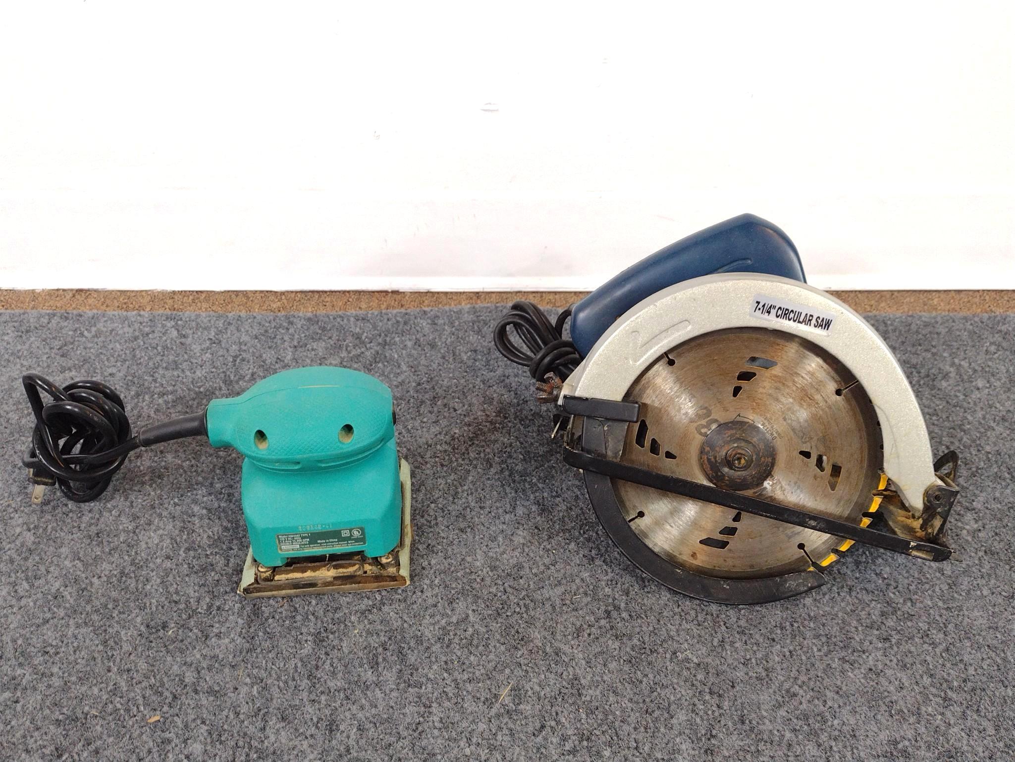 5 Corded Power Tools Incl. Handi Works & AutoSpa