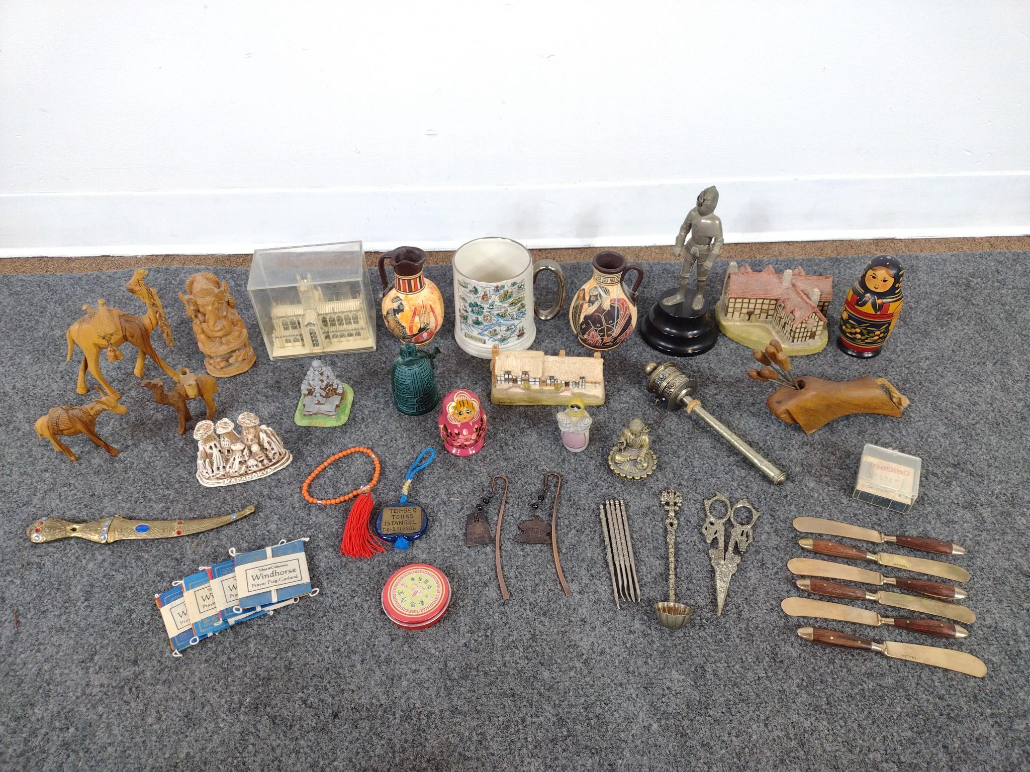 European, Tibetan & Turkish Ethnographic Souvenirs
