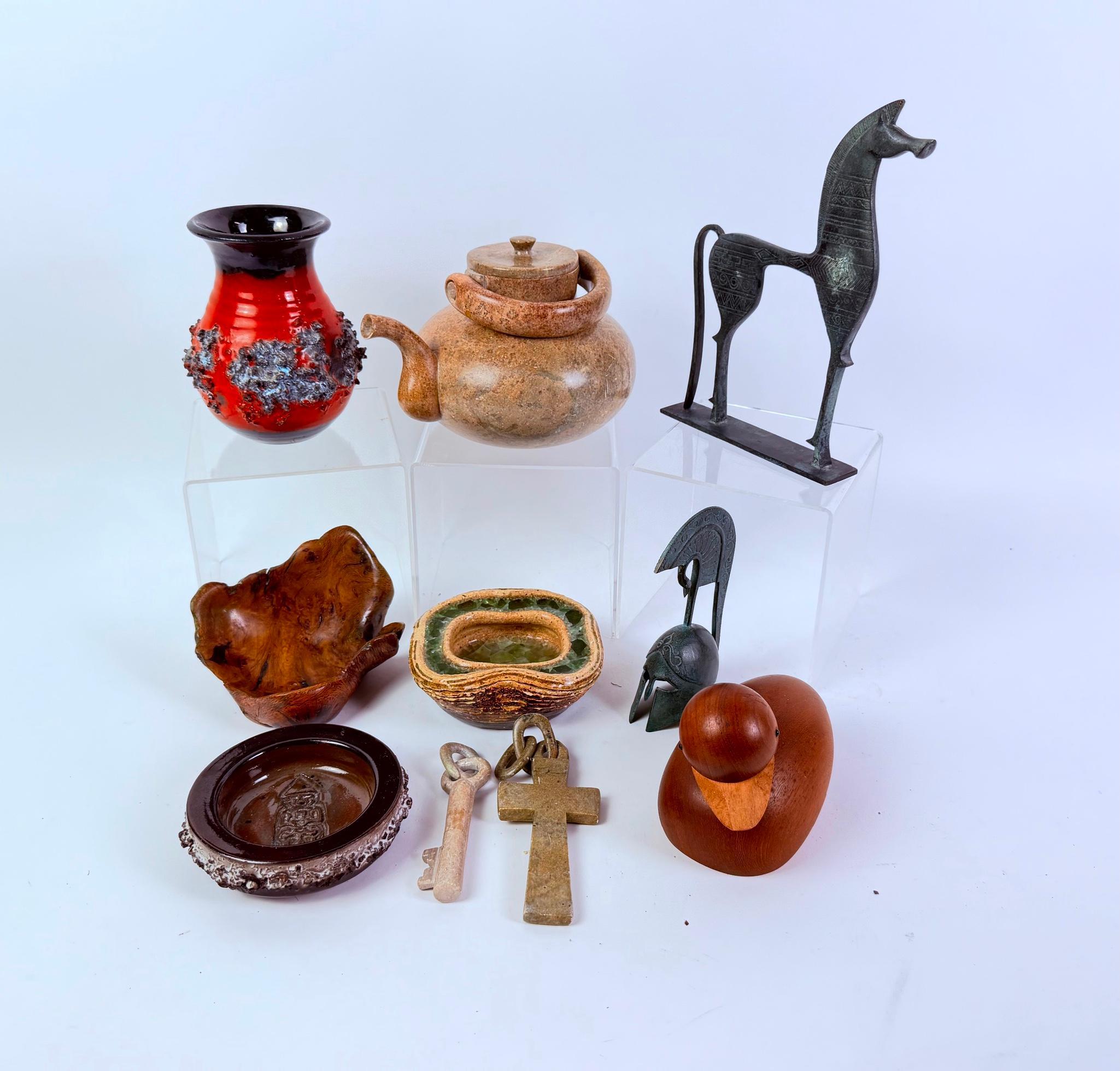 Vintage Decorative Collectibles Incl. Byzantine Horse