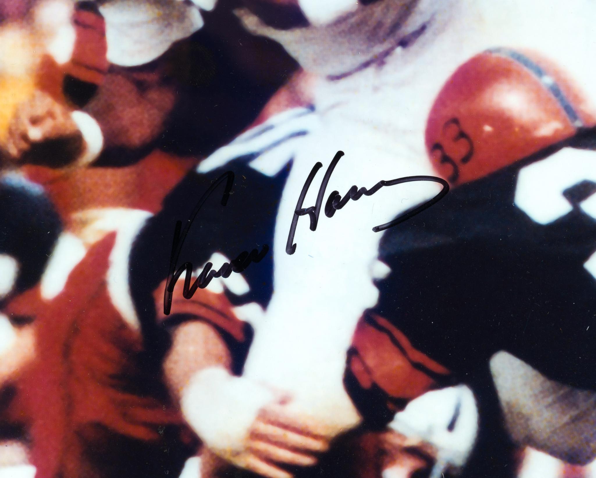 Franco Harris Penn State Signed Photo w/ COA