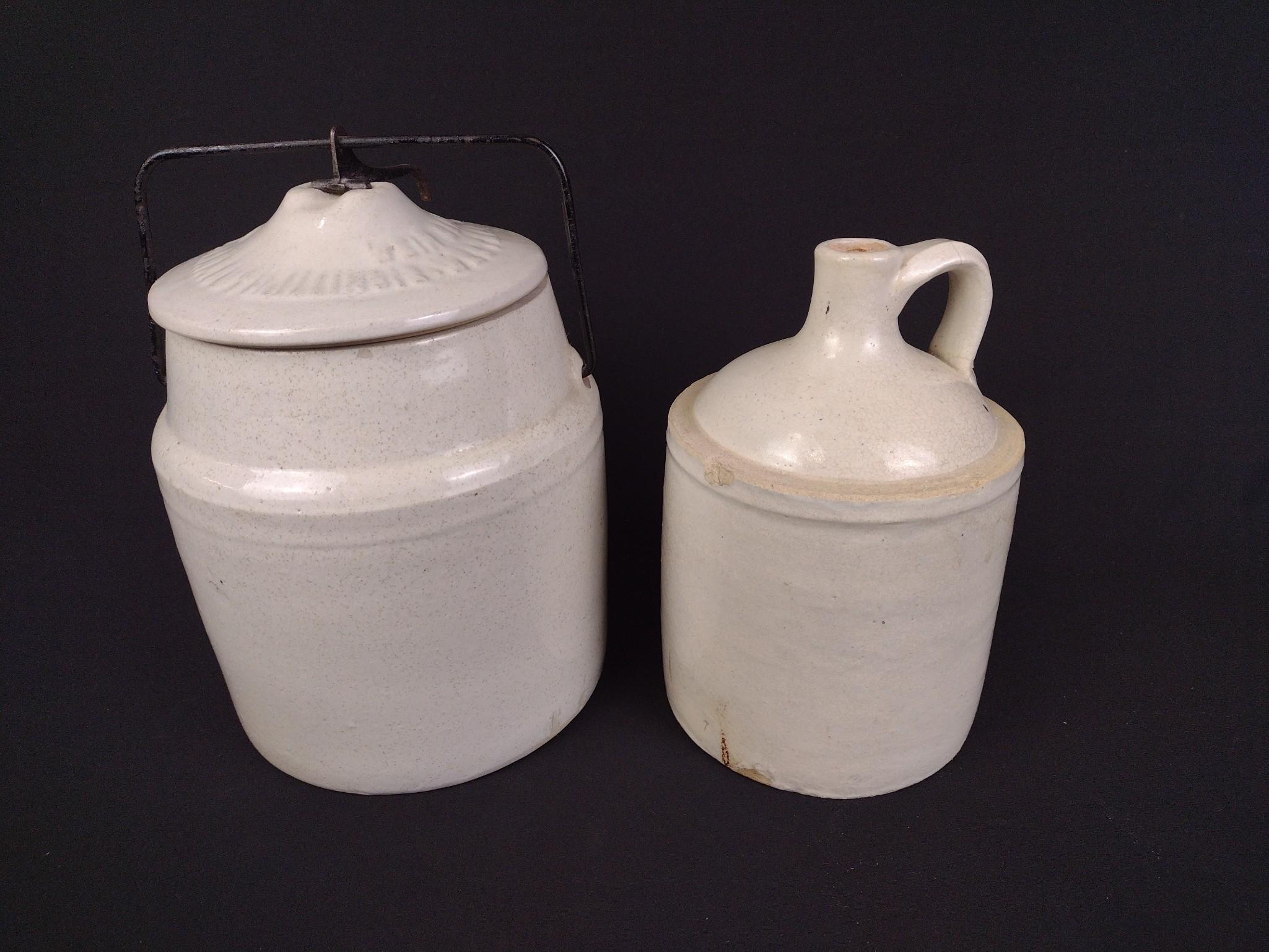 5 Pcs Stoneware and Yellowware