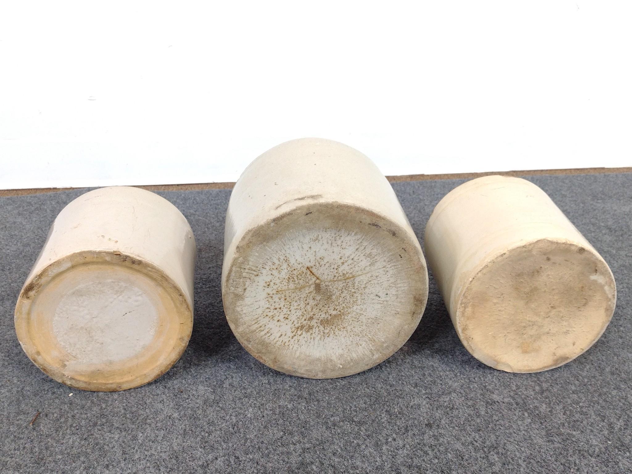 3 Stoneware Jugs