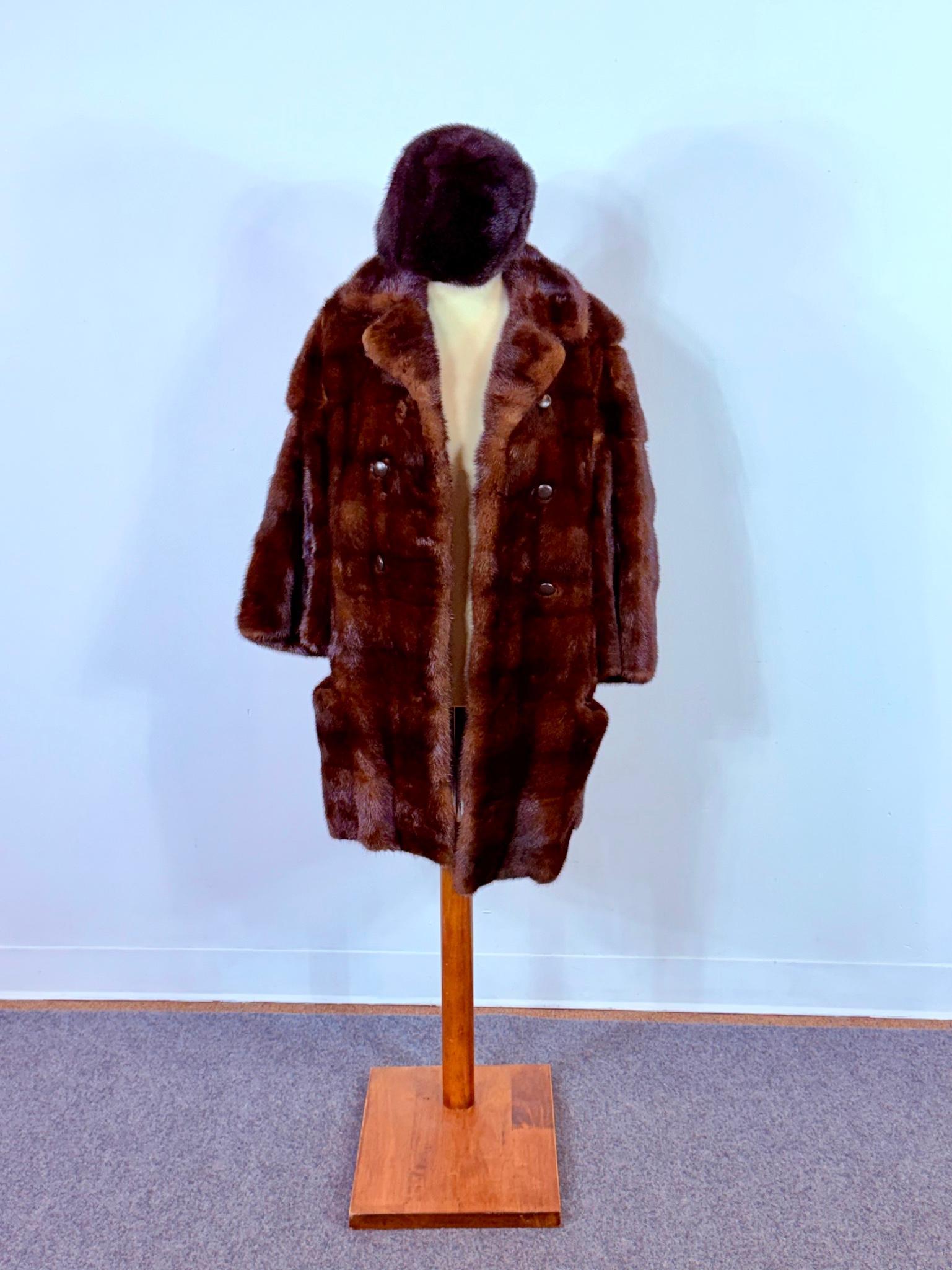 Fur Coat & Hat