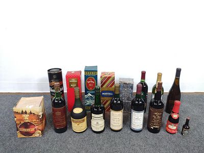 17 Bottles of Estate Alcohol. Includes Cheri-Suisse; Chivas Regal; Glenfiddich; and more. 