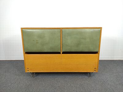 George Nelson for Herman Miller Headboard. Measures 56-1/8" x 12" x 39-1/2". Some scratching and 
