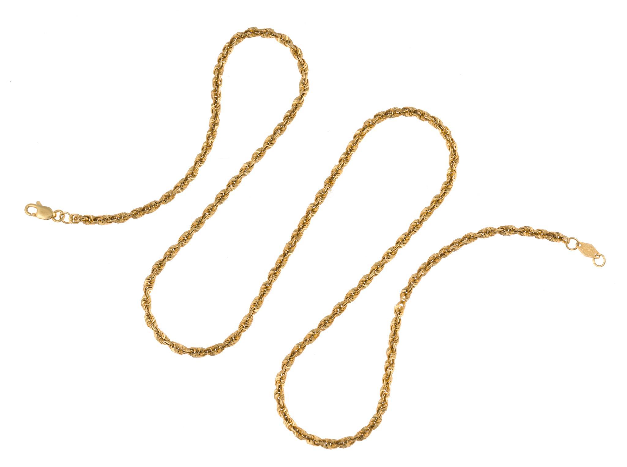 14K Gold Chain Necklace
