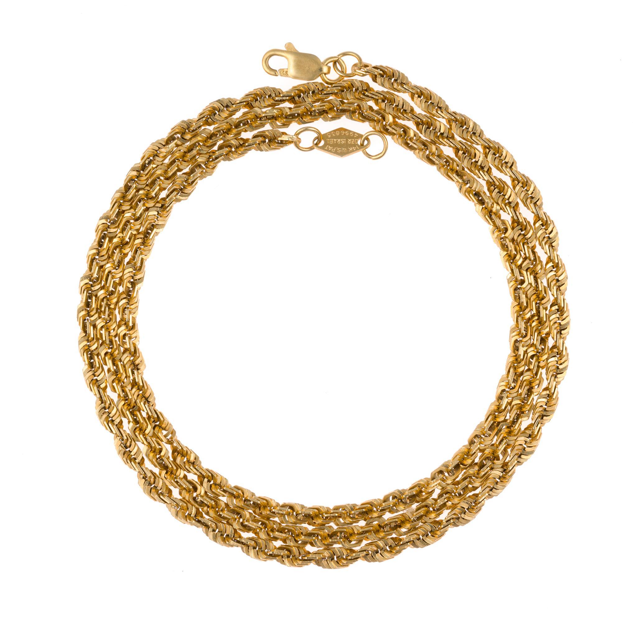 14K Gold Chain Necklace