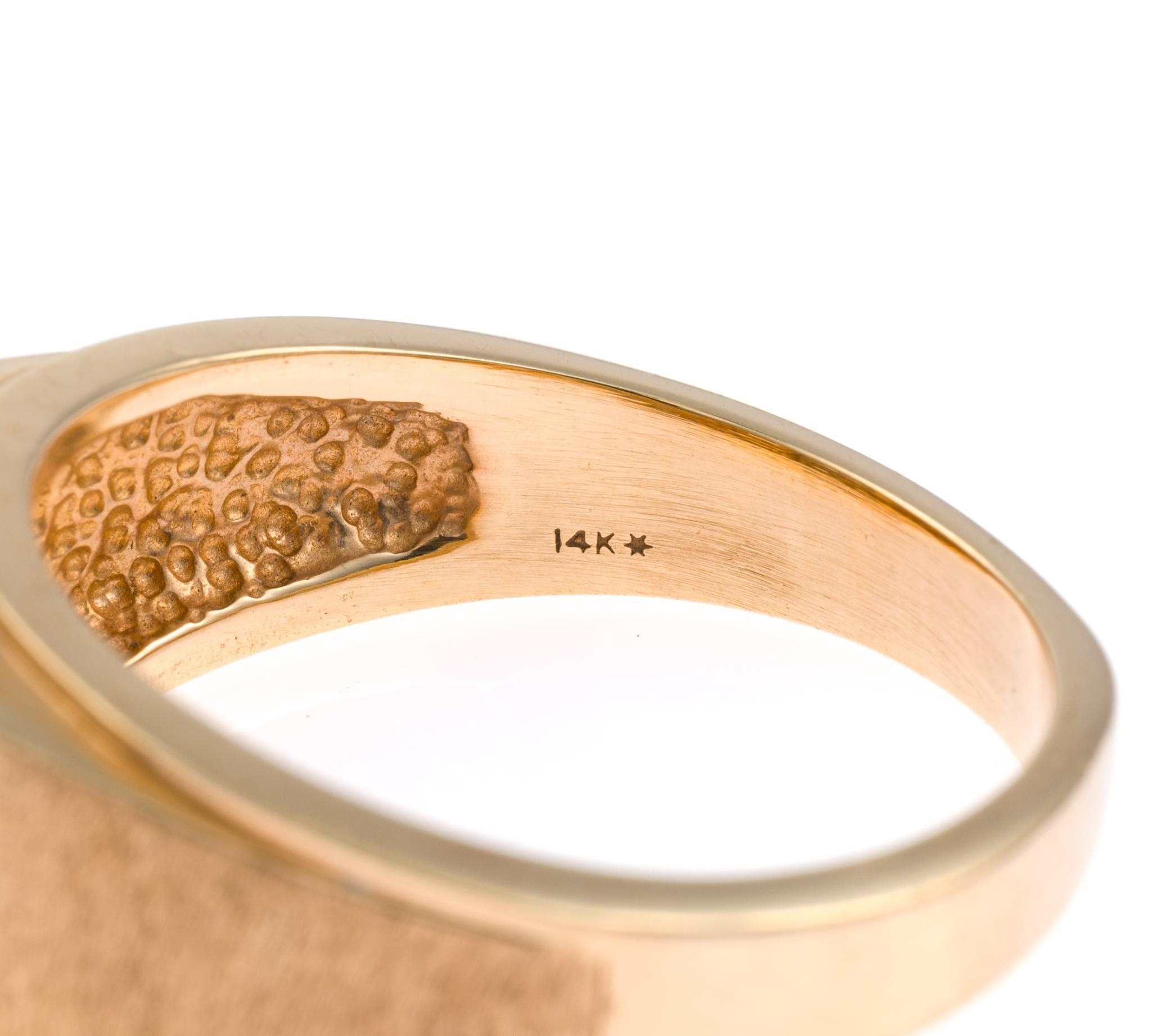 14K Gold and Diamond Ring