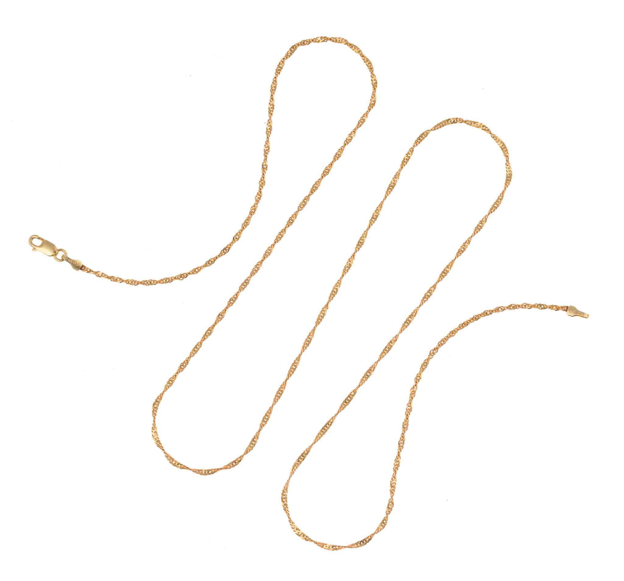 14K Gold Chain Necklace