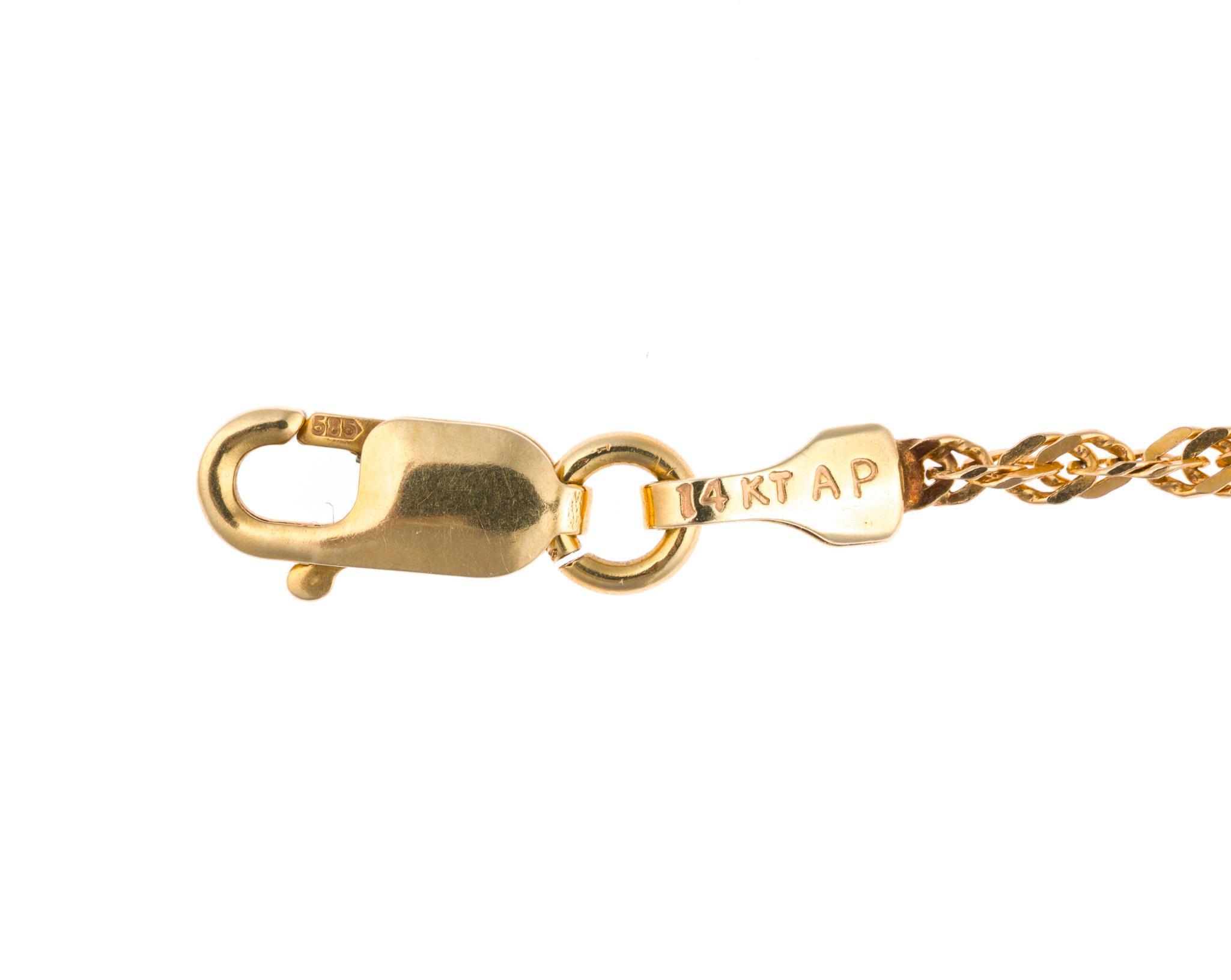 14K Gold Chain Necklace
