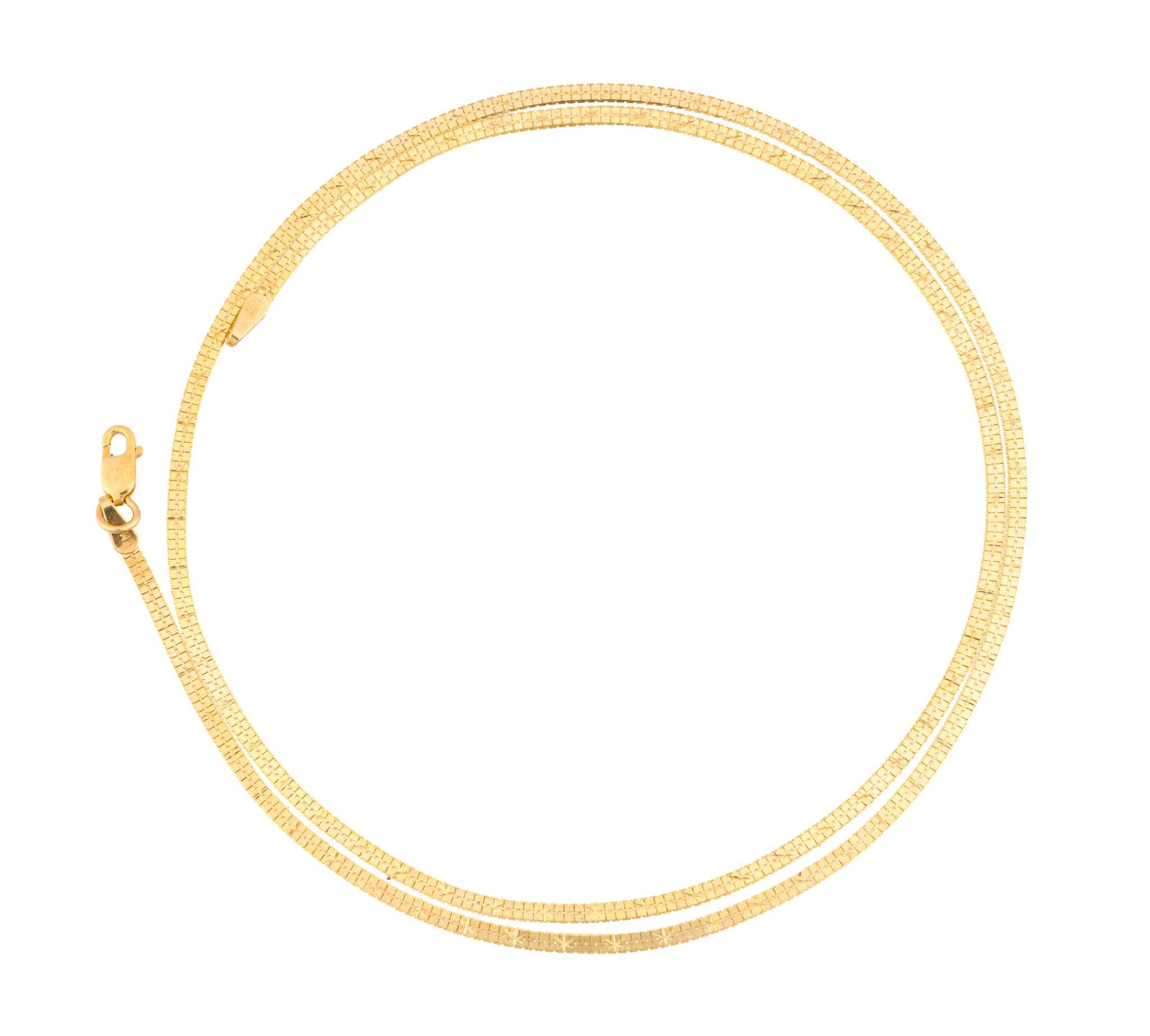 14K Gold Chain Necklace