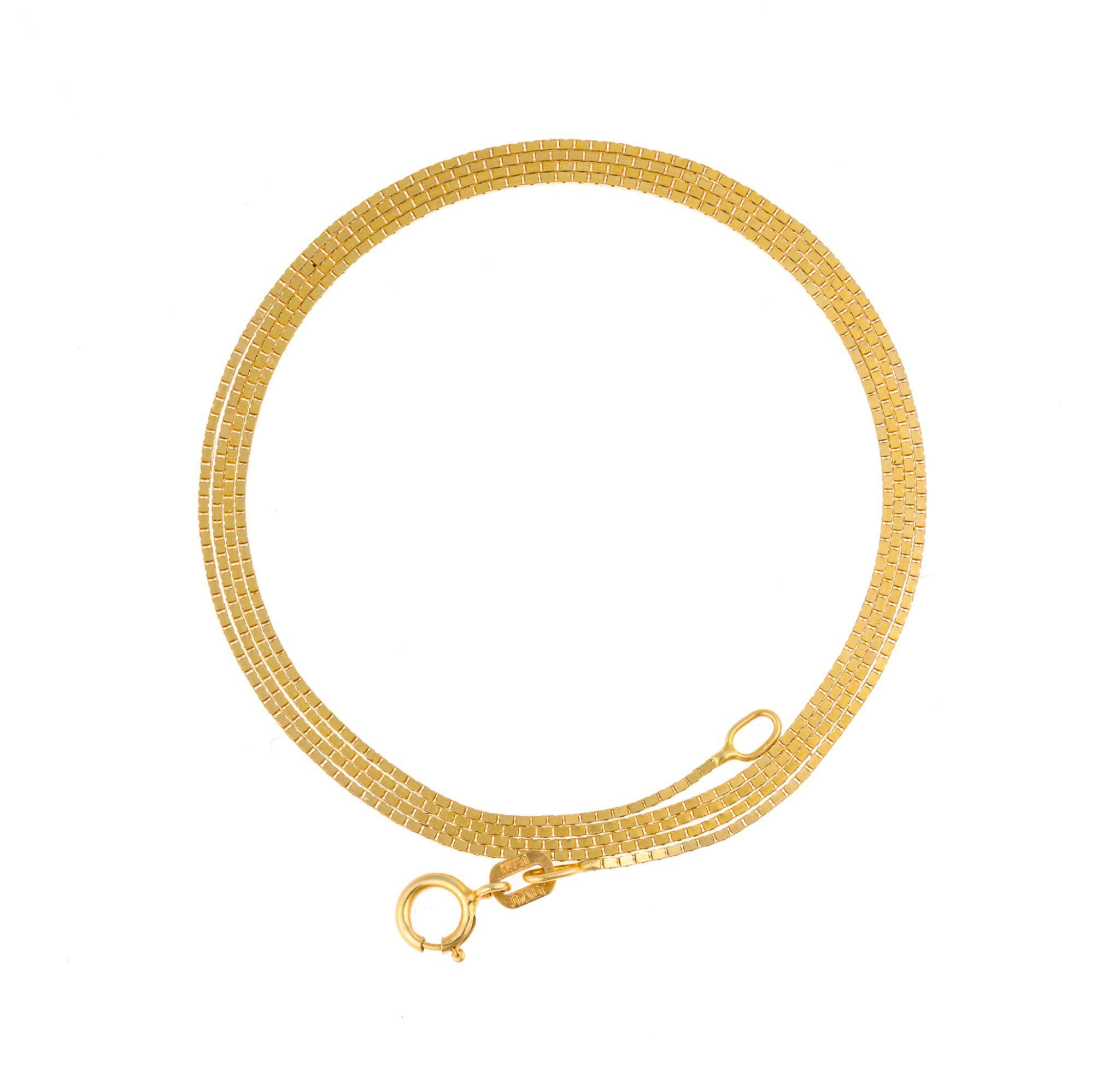 14K Gold Chain Necklace