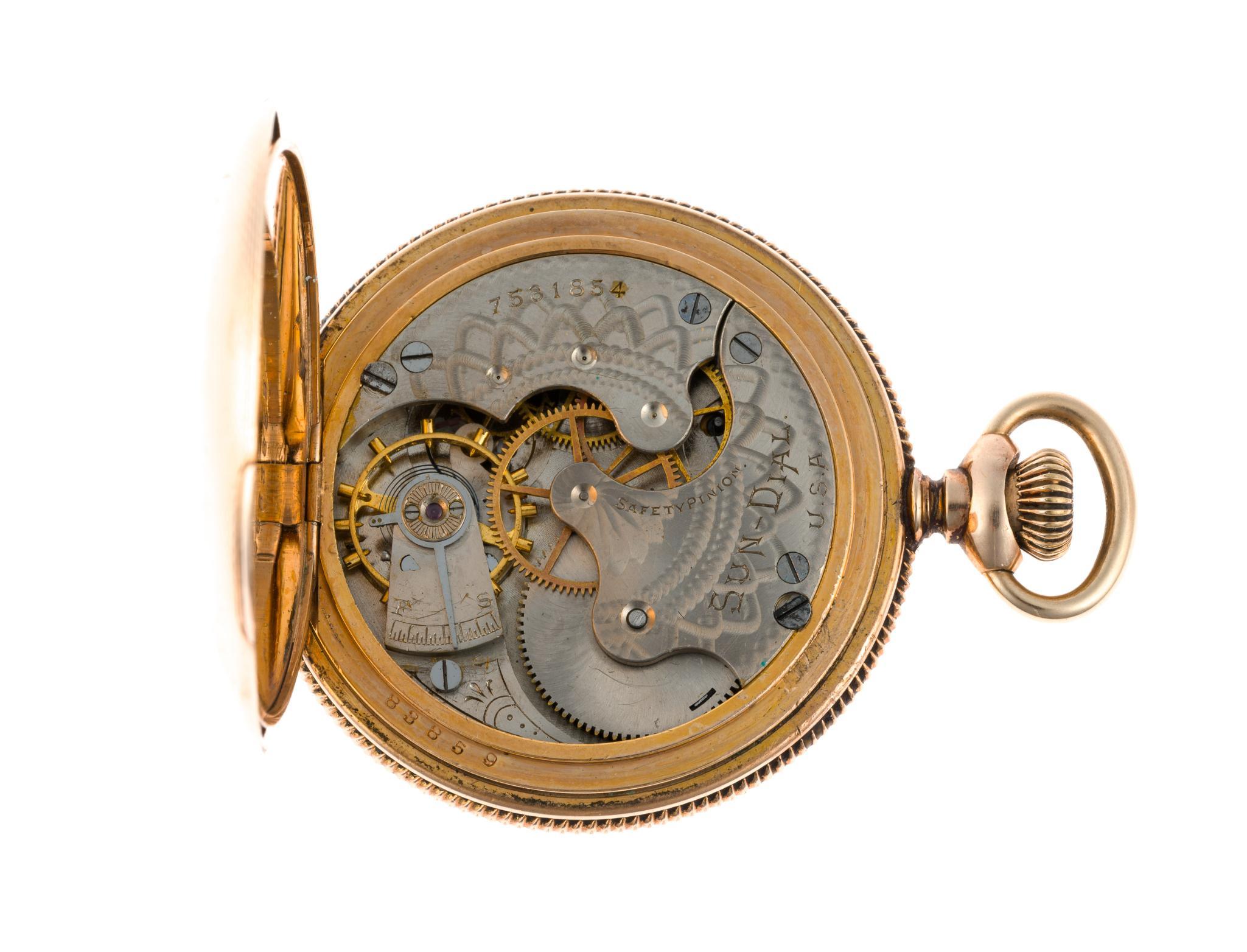 14K Gold Elgin Pocket Watch