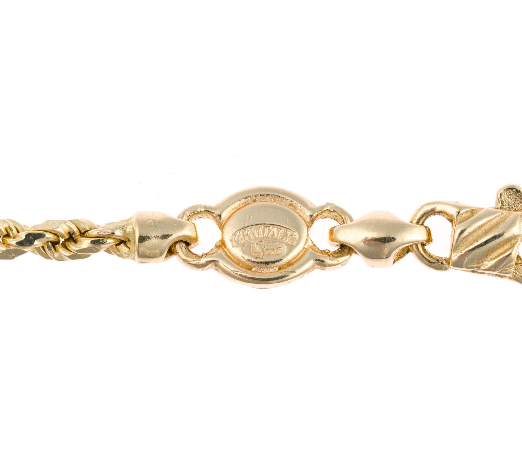 14K Gold Chain Necklace