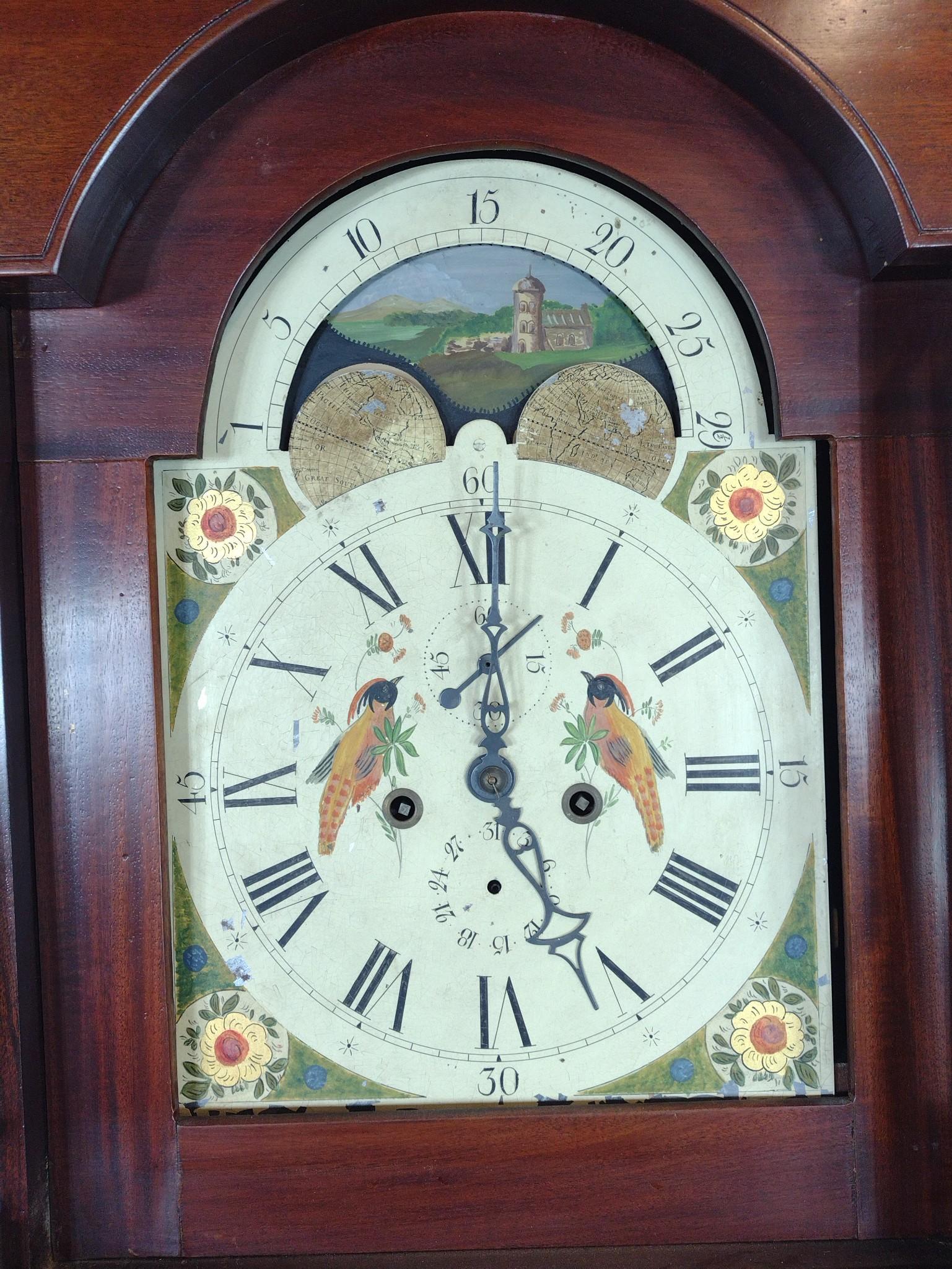 Rooster Tall Case Clock