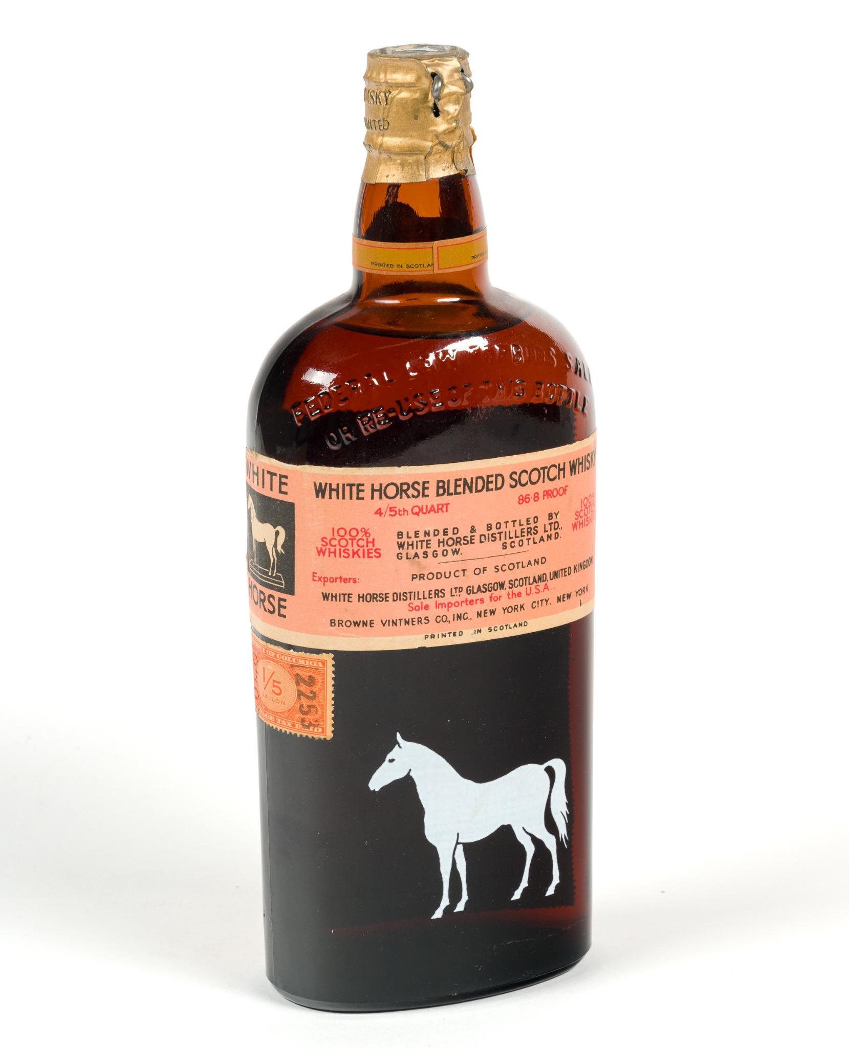 White Horse Cellar Scotch Whiskey