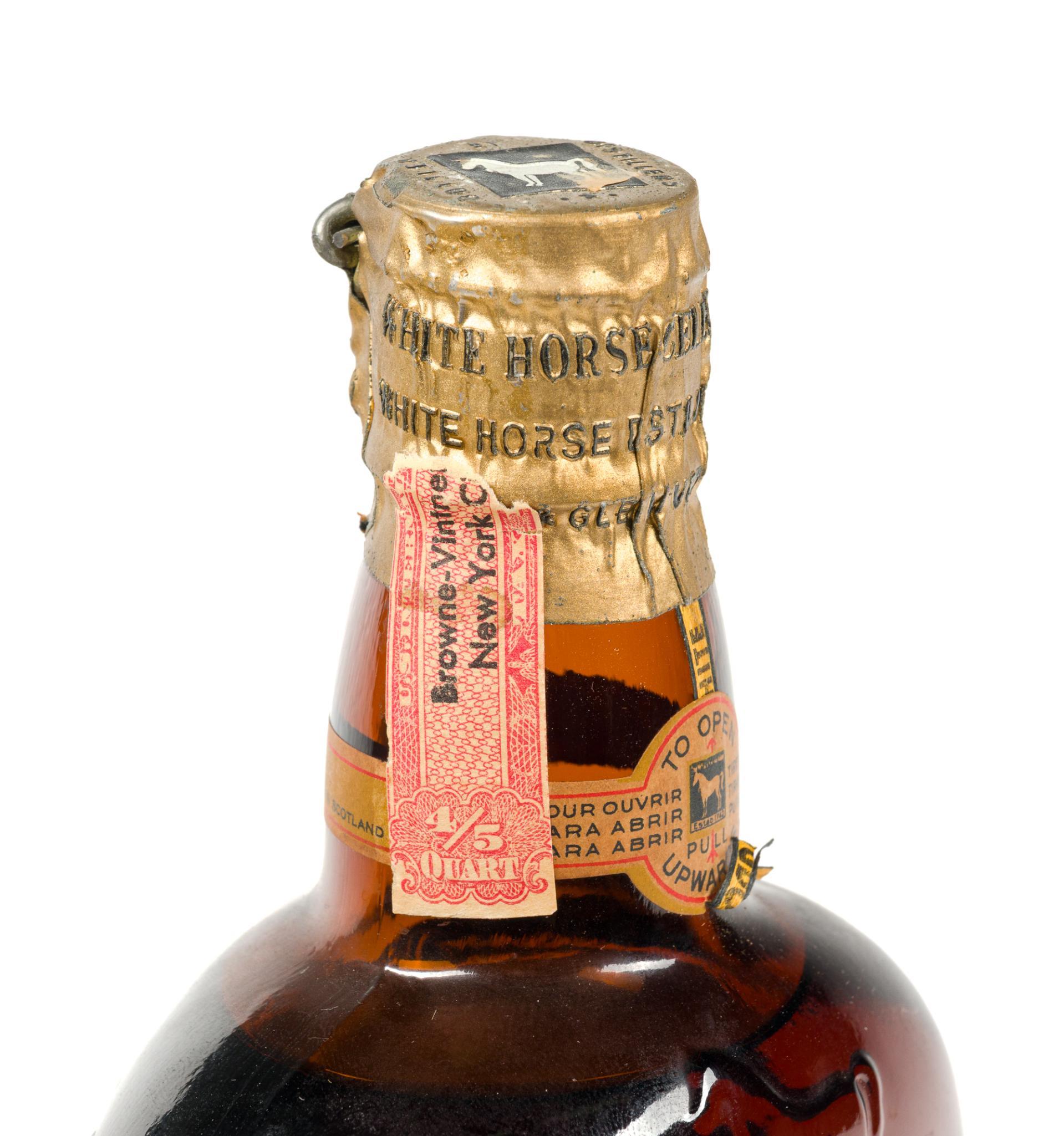 White Horse Cellar Scotch Whiskey