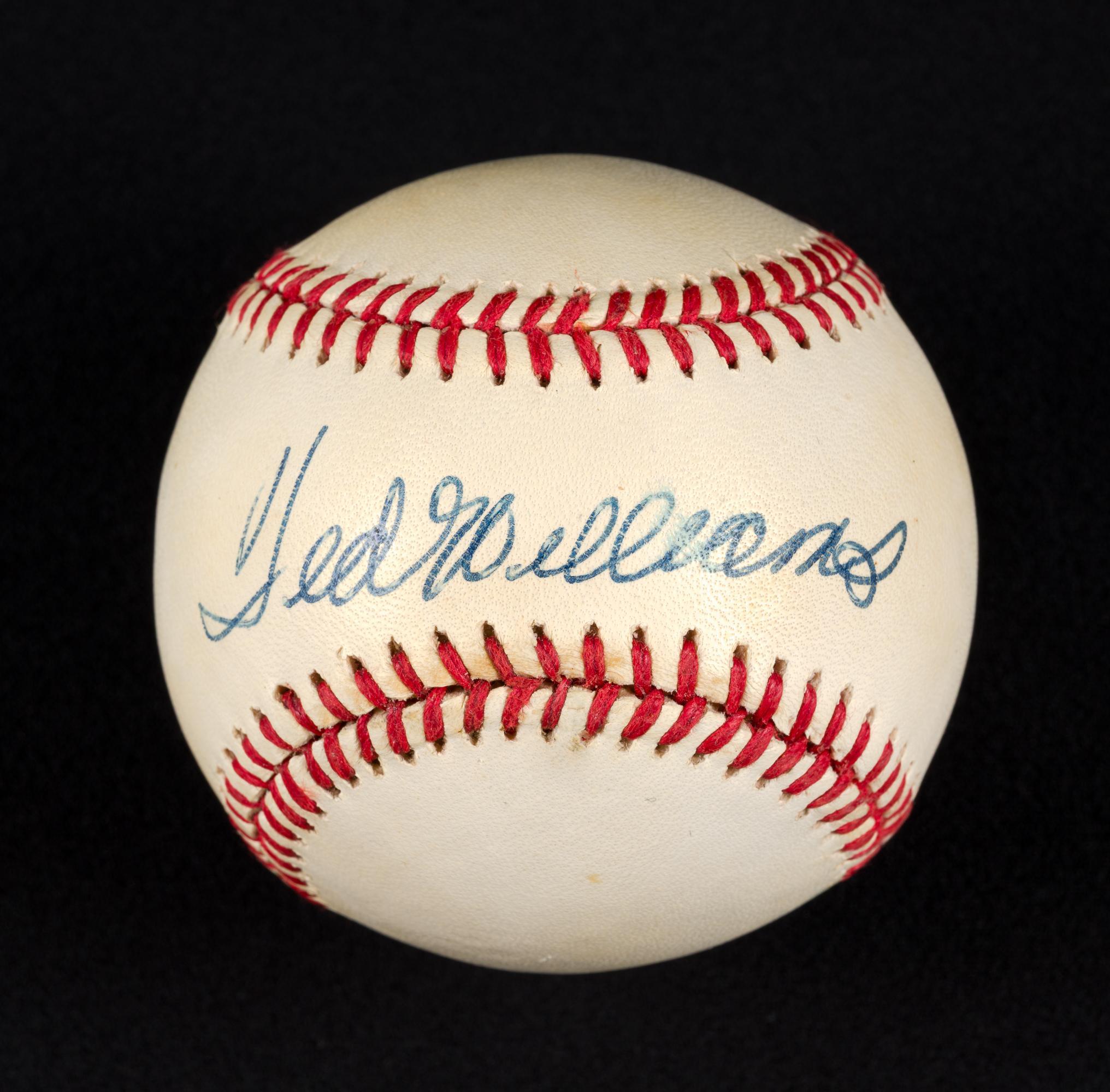 Ted Williams Autographed Baseballs