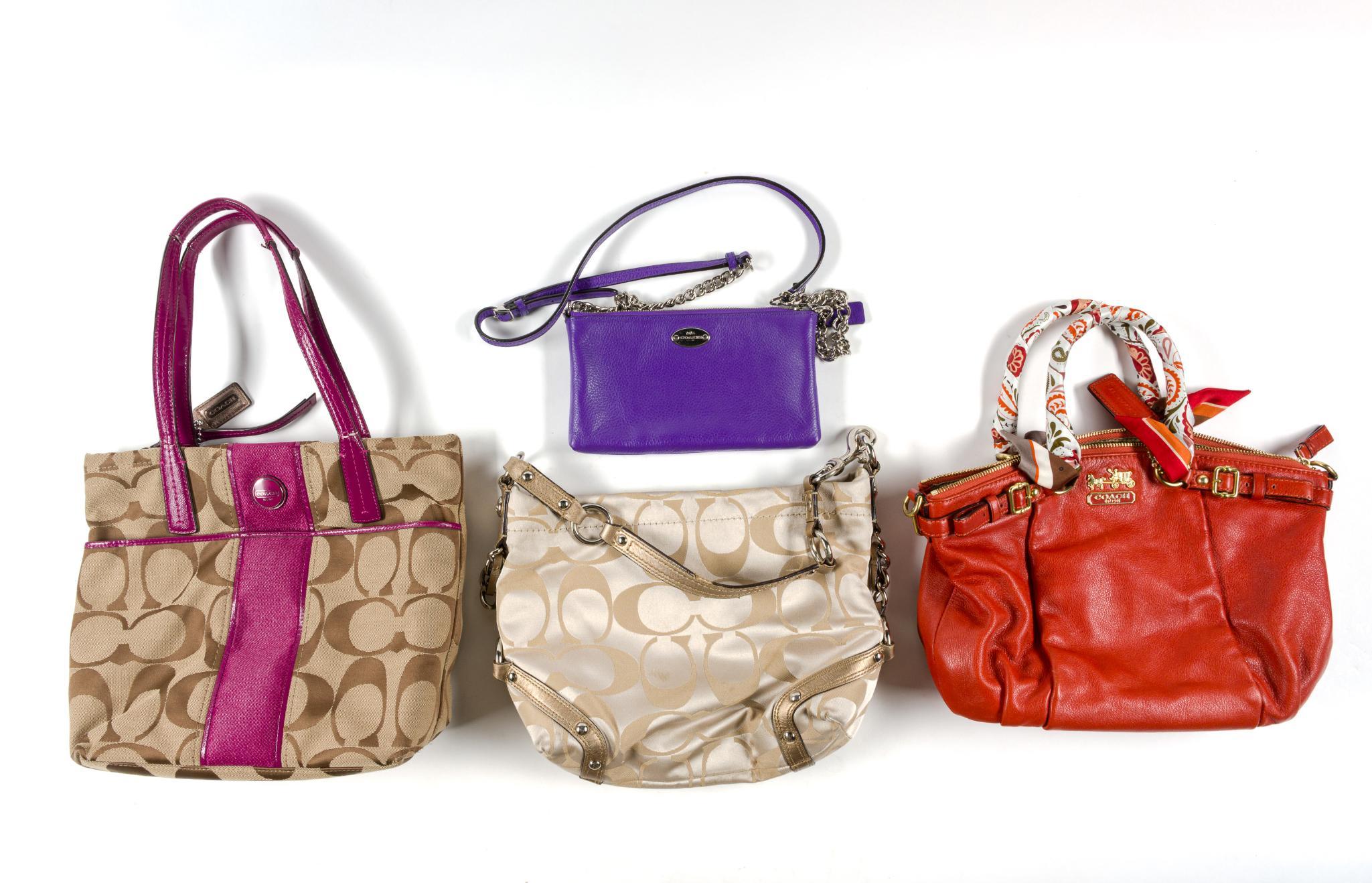 4 Coach Bags