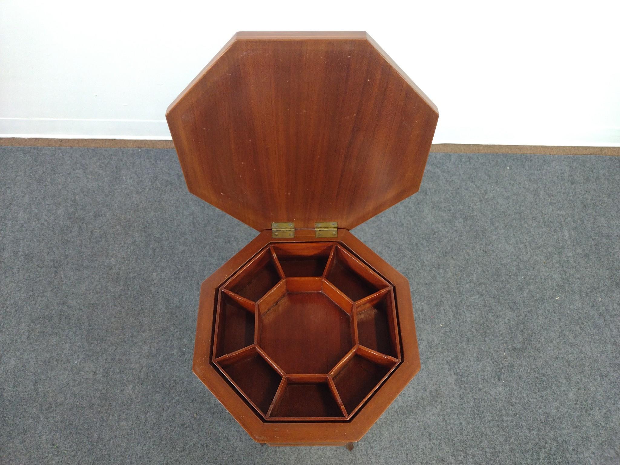English Antique Sewing Table