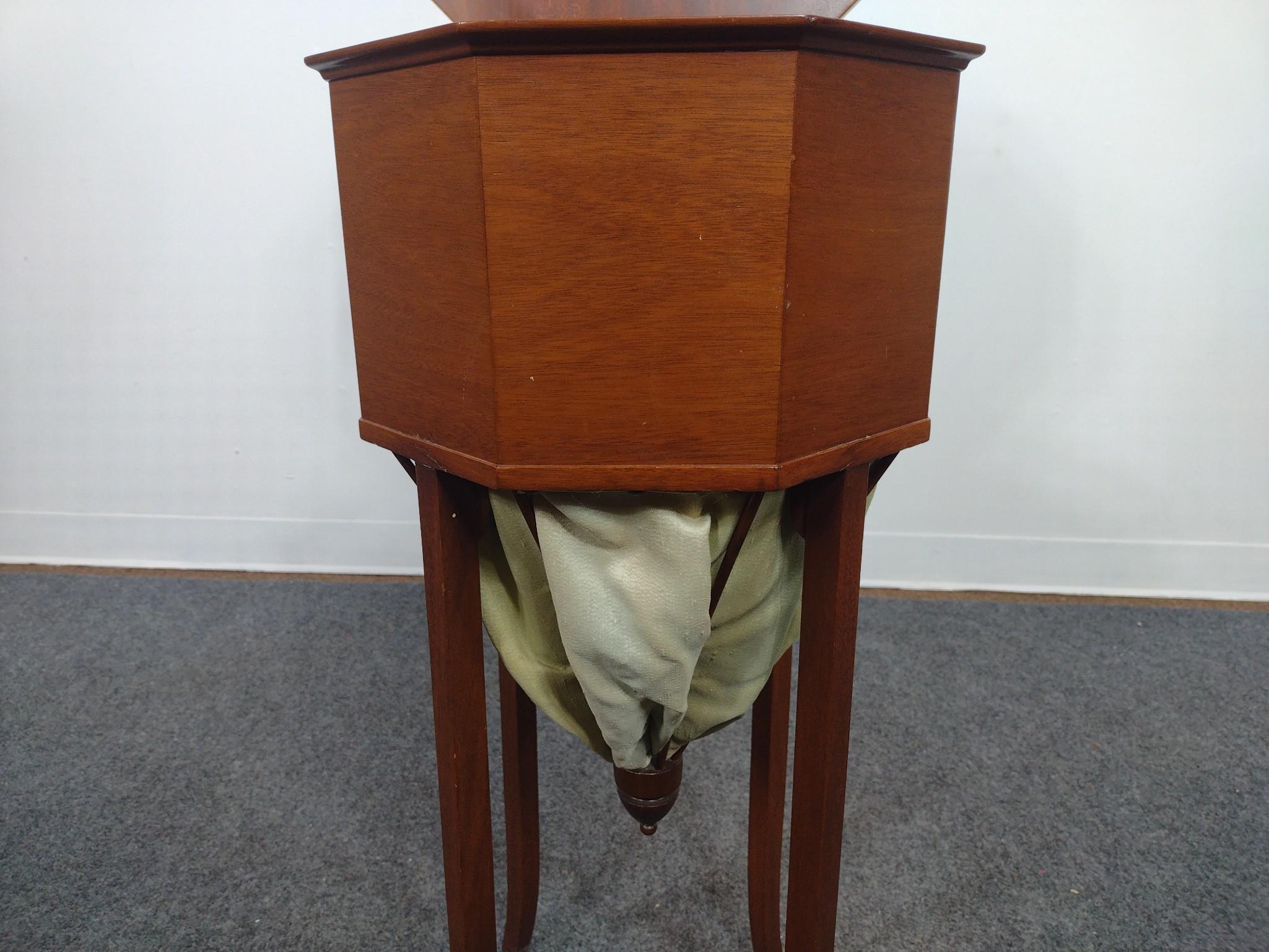 English Antique Sewing Table