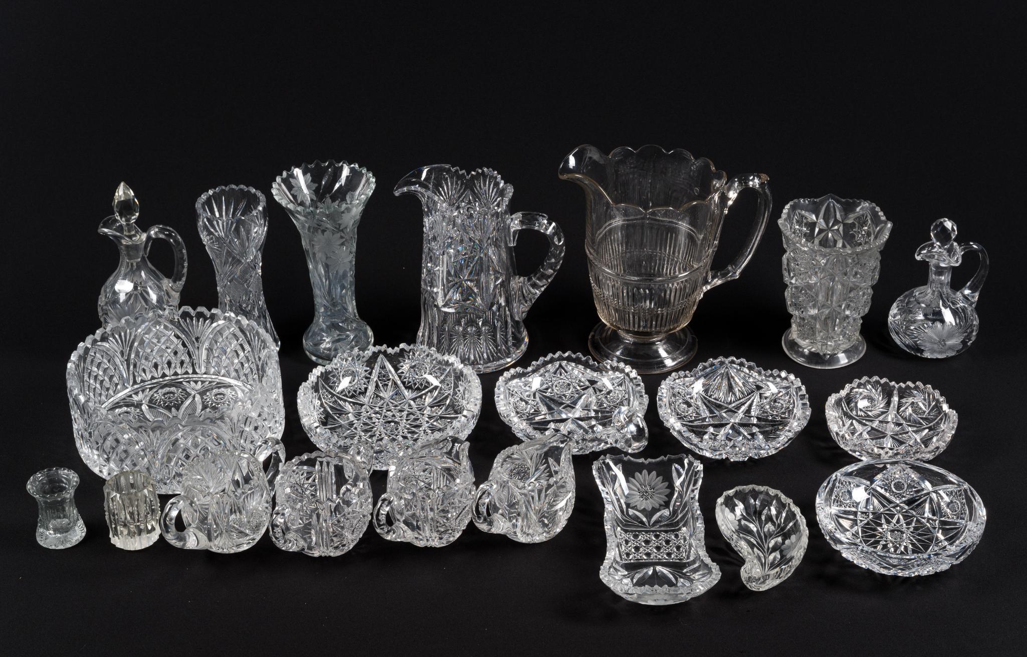 Cut & Pressed Glass