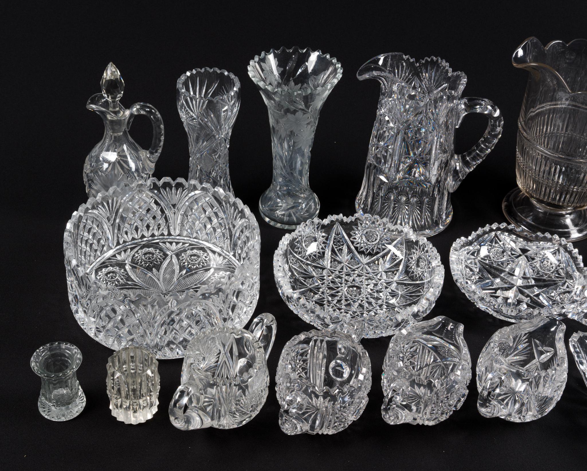 Cut & Pressed Glass