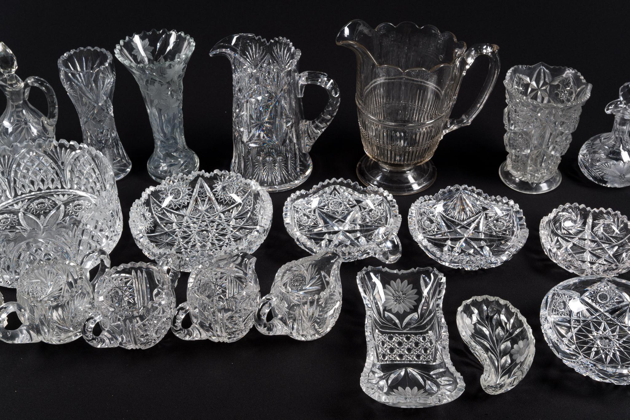 Cut & Pressed Glass