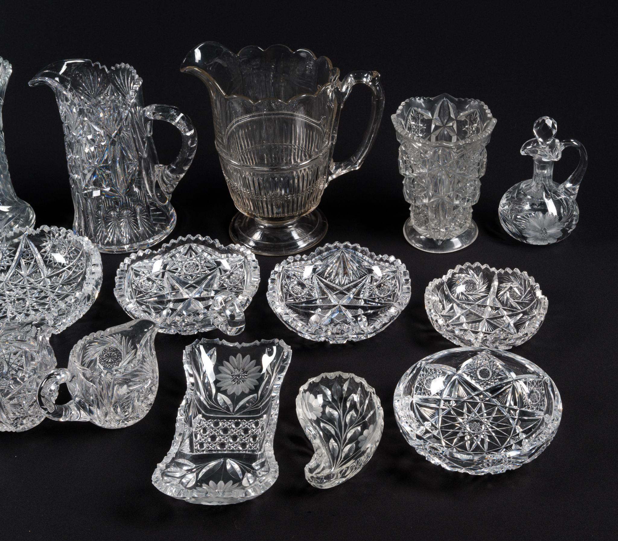 Cut & Pressed Glass