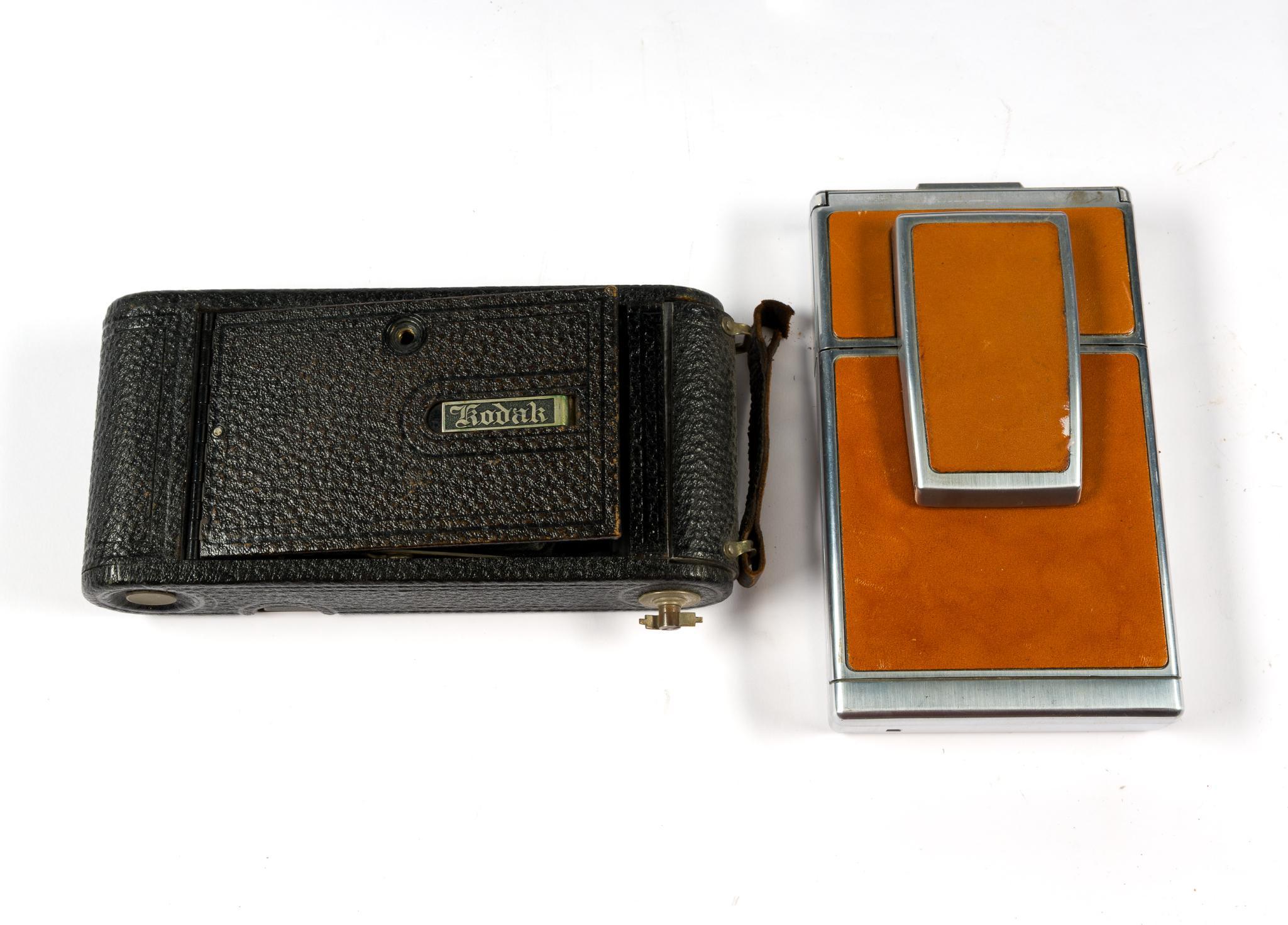 Modern And Vintage Cameras