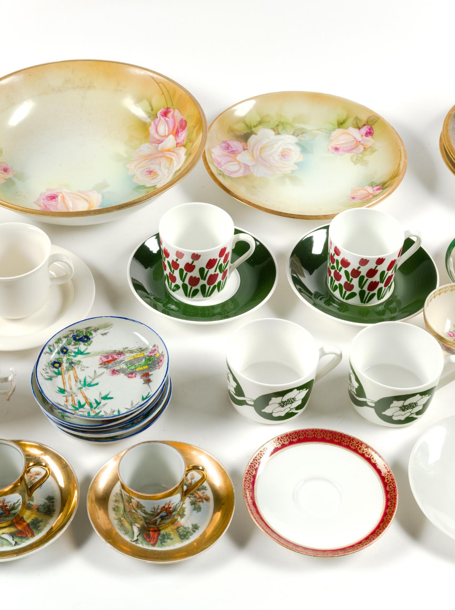 Teacups, Saucers & Porcelain Kitchenware