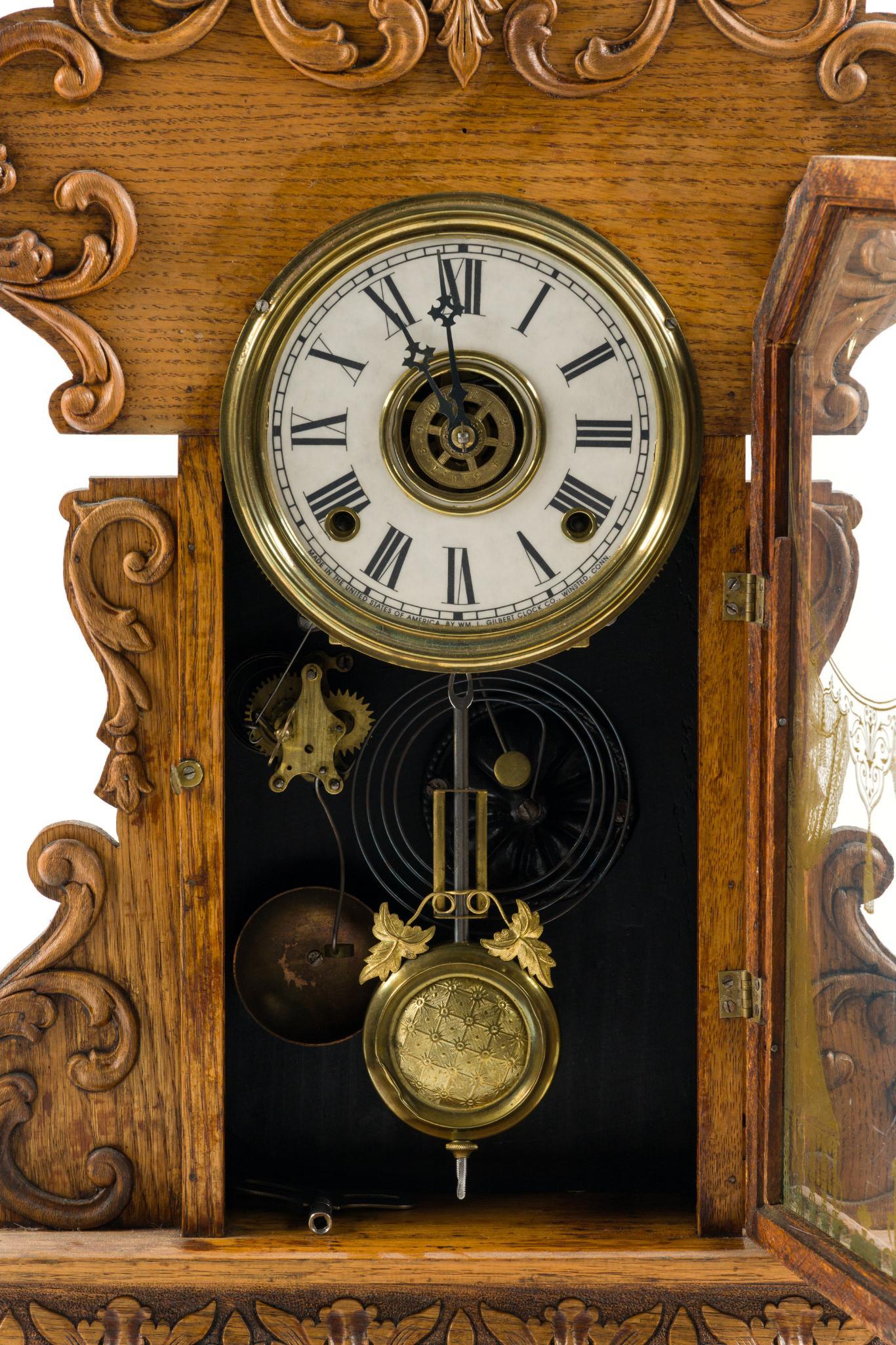 WM L. Gilbert Clock Co. "Perfect" Mantle Clock