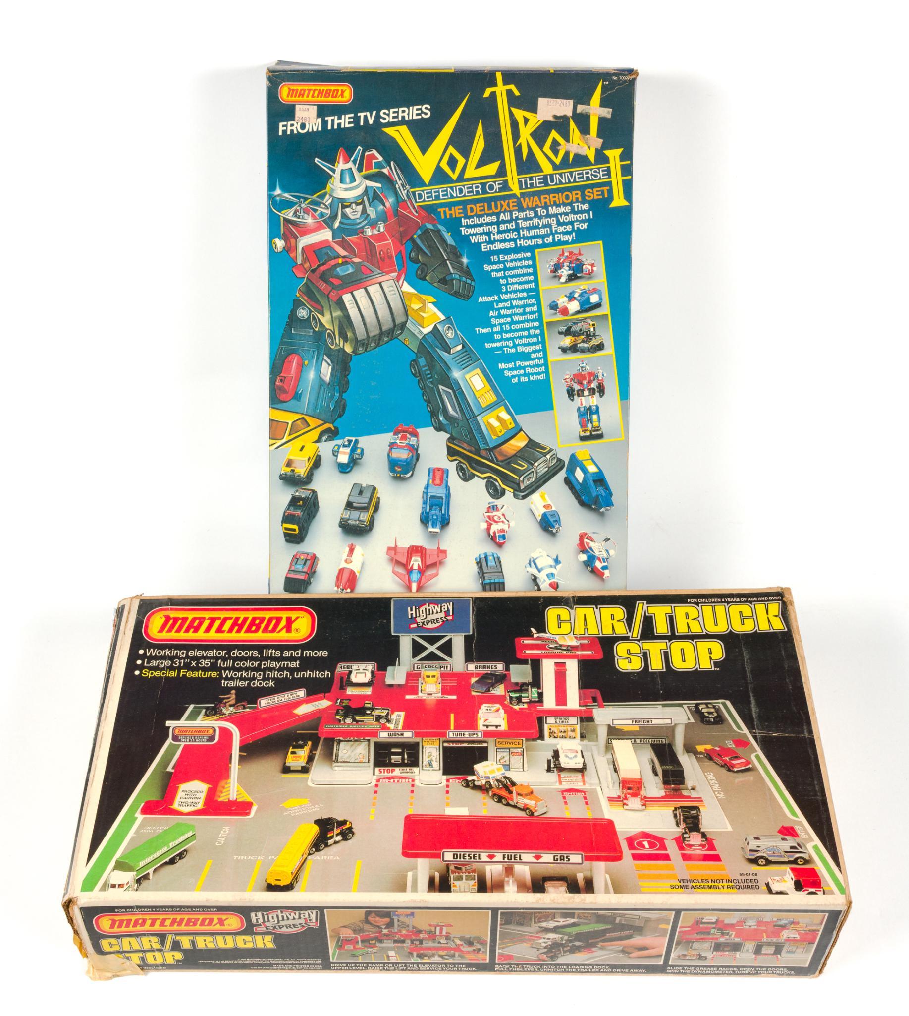 Matchbox Car/Truck Stop & Partial Voltron
