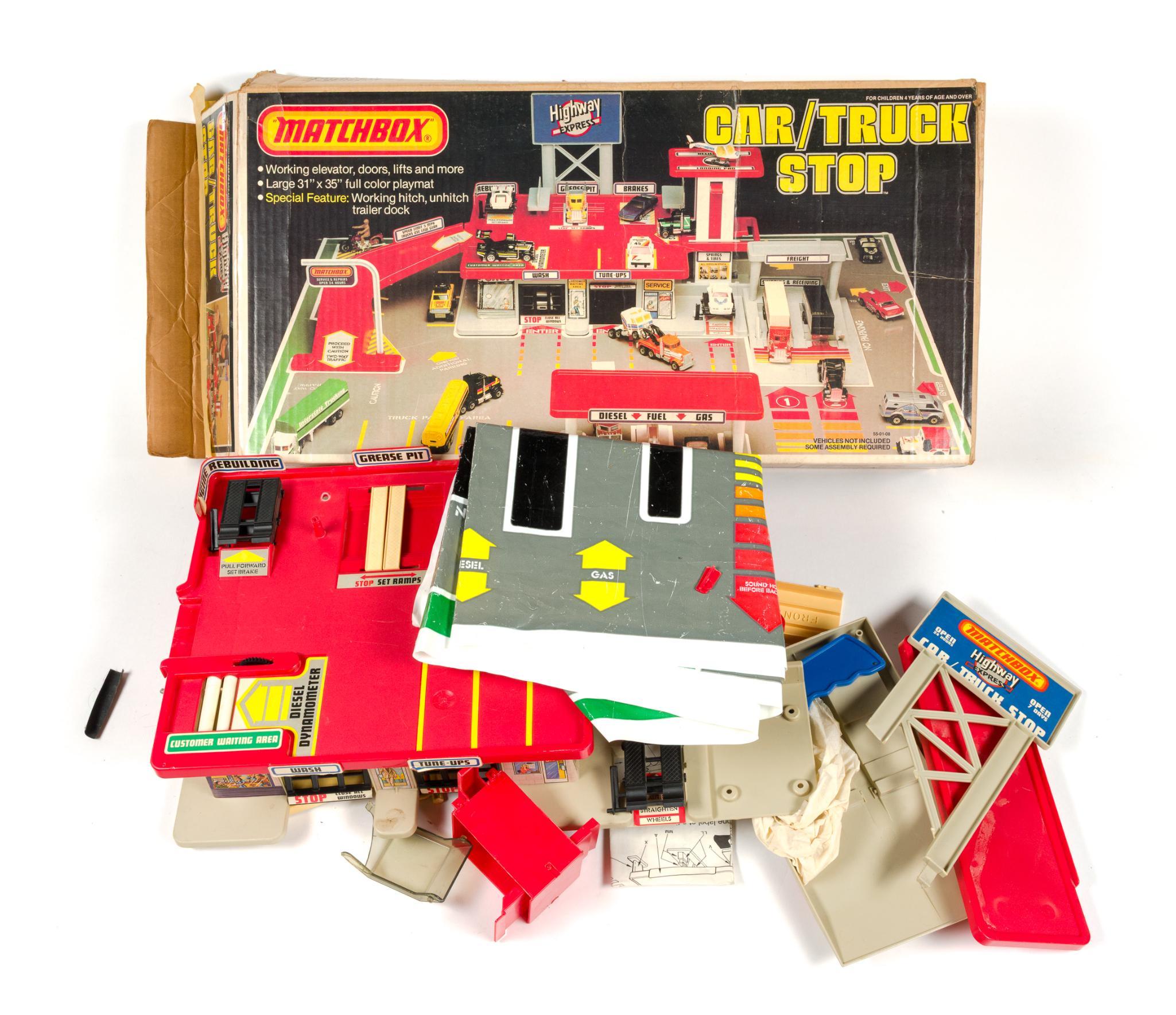 Matchbox Car/Truck Stop & Partial Voltron