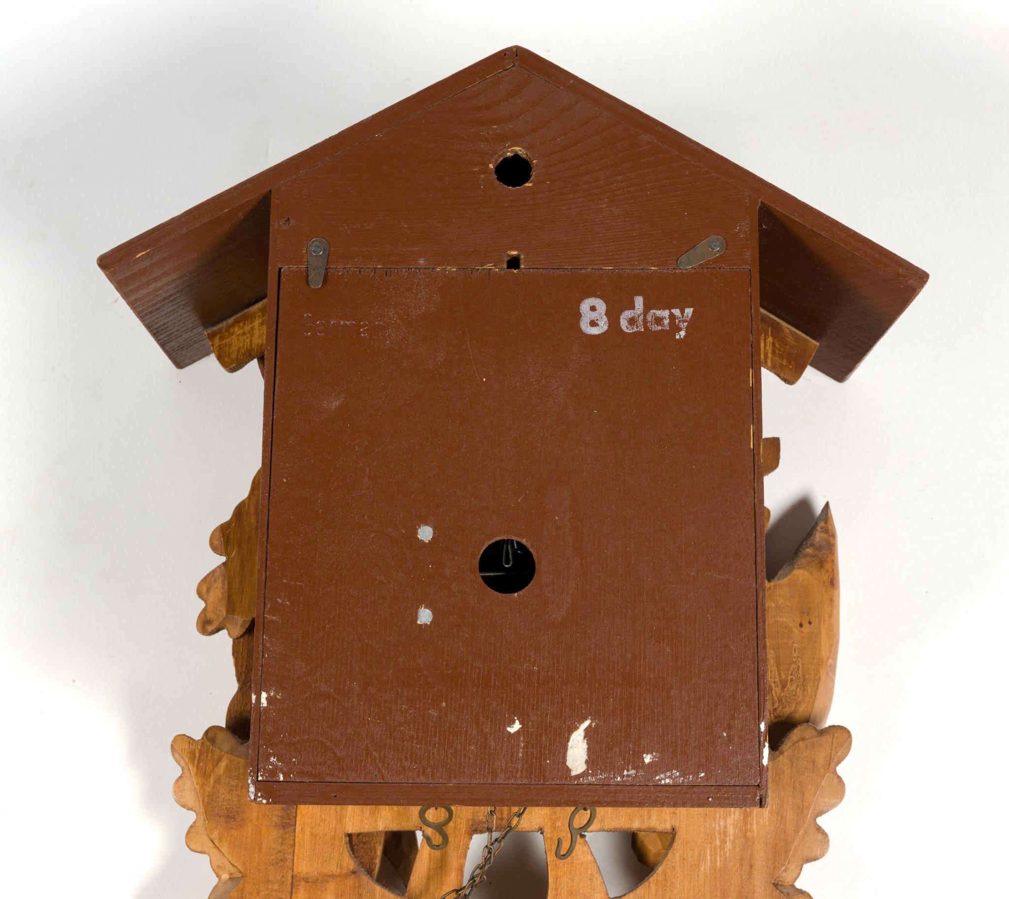 Black Forest Hunter-Style Cuckoo Clock