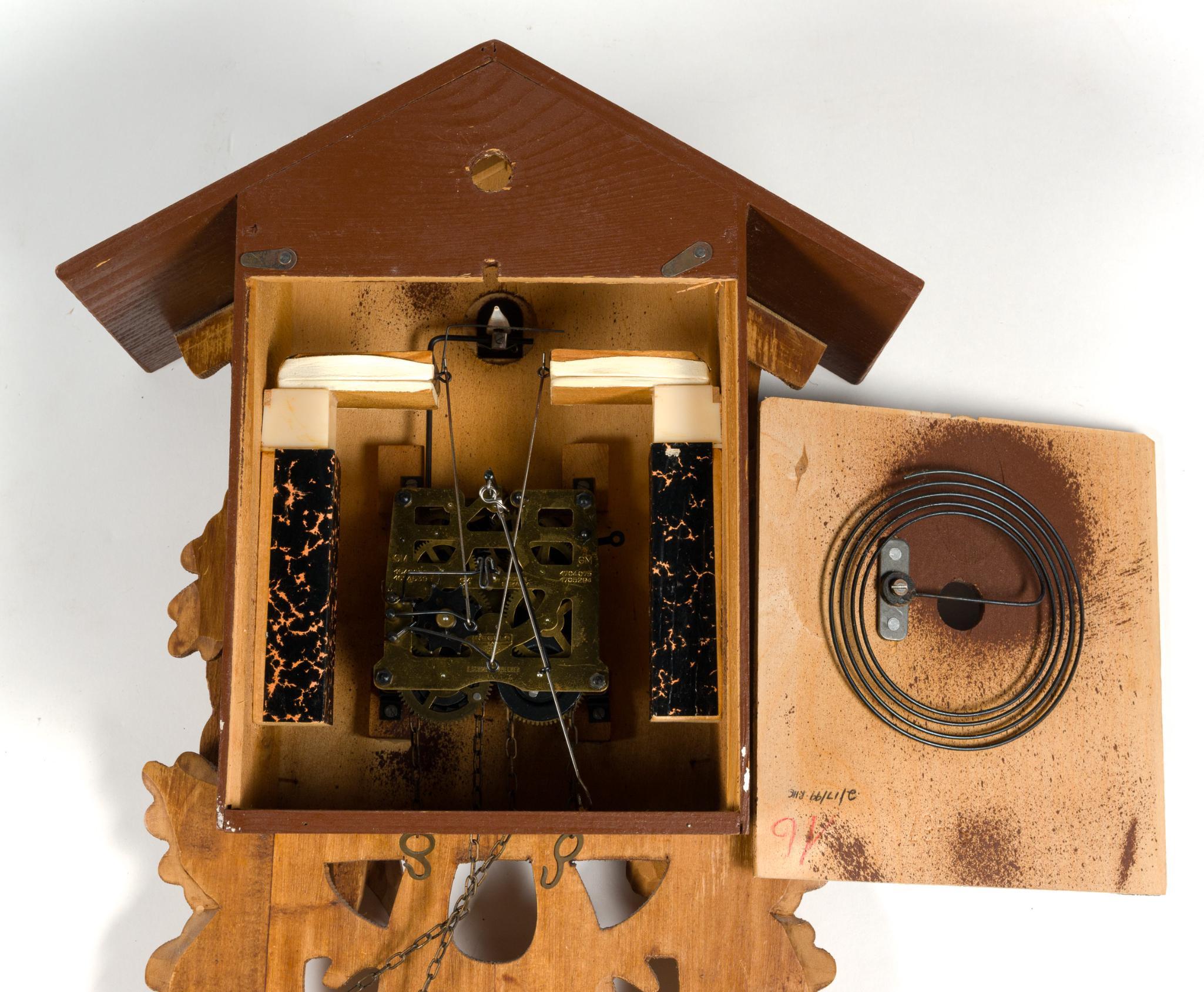 Black Forest Hunter-Style Cuckoo Clock