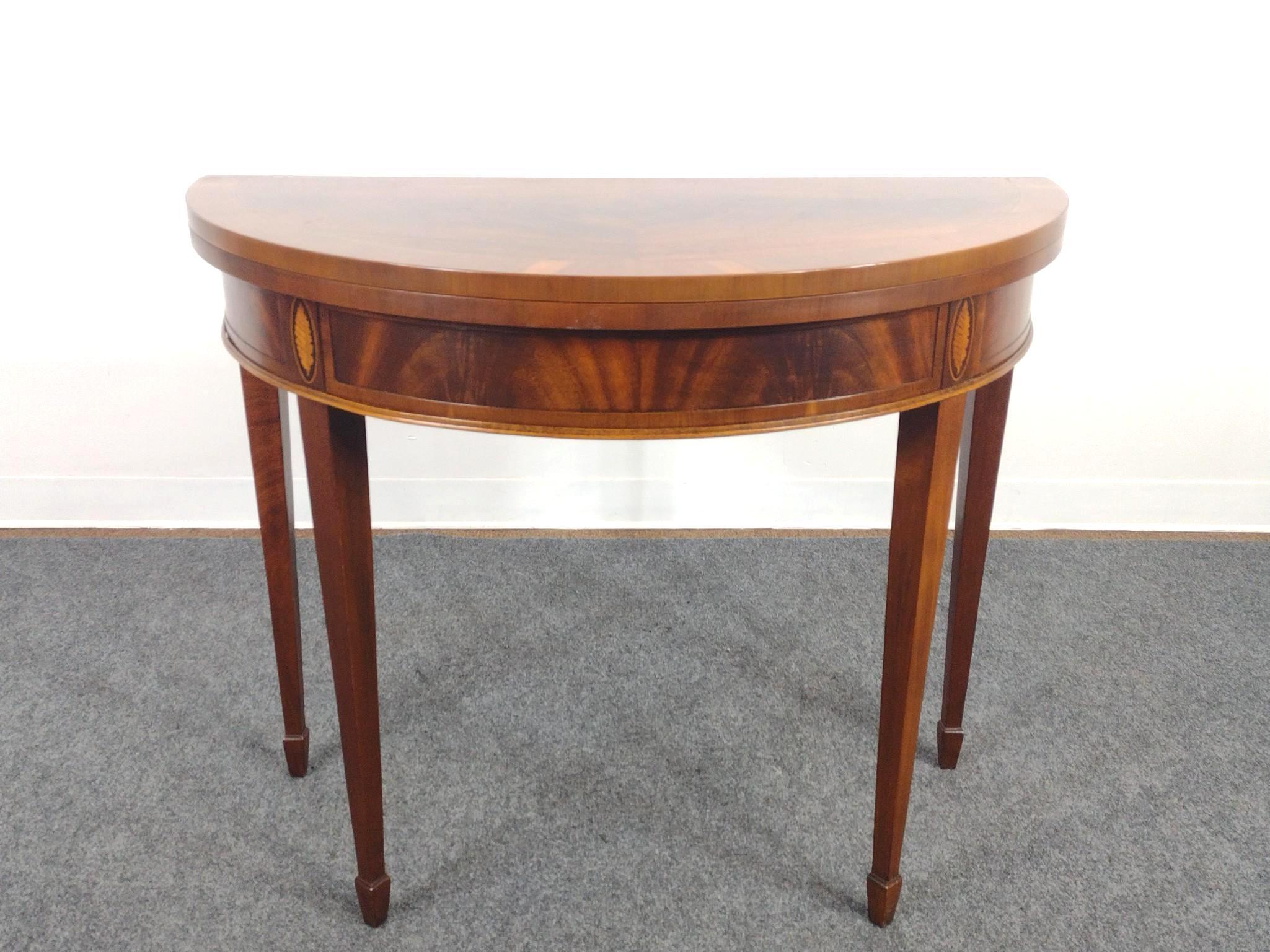Inlaid Game Table