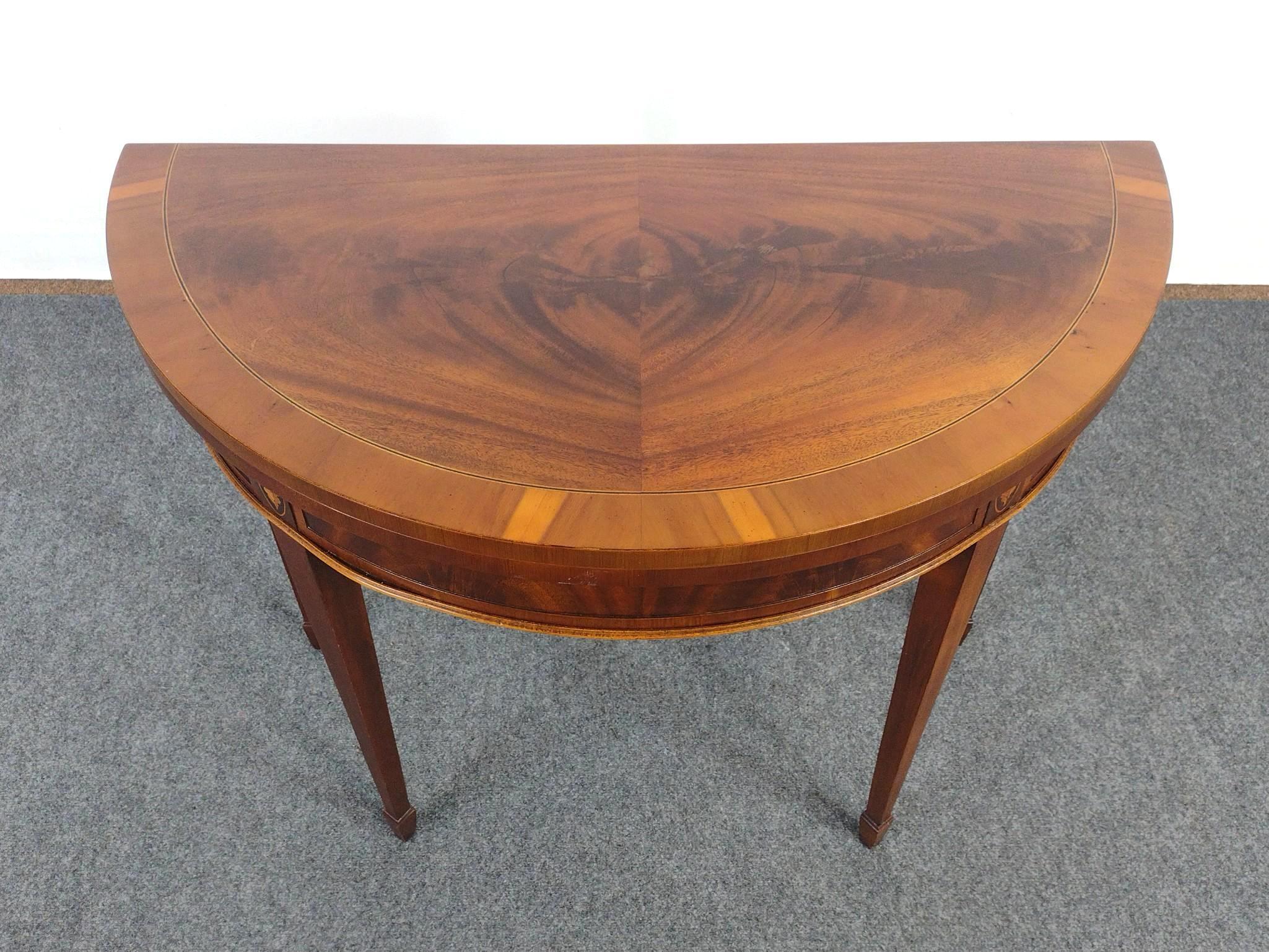 Inlaid Game Table