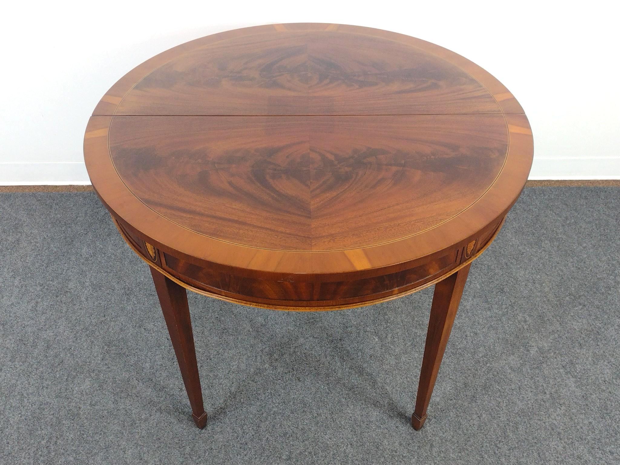 Inlaid Game Table