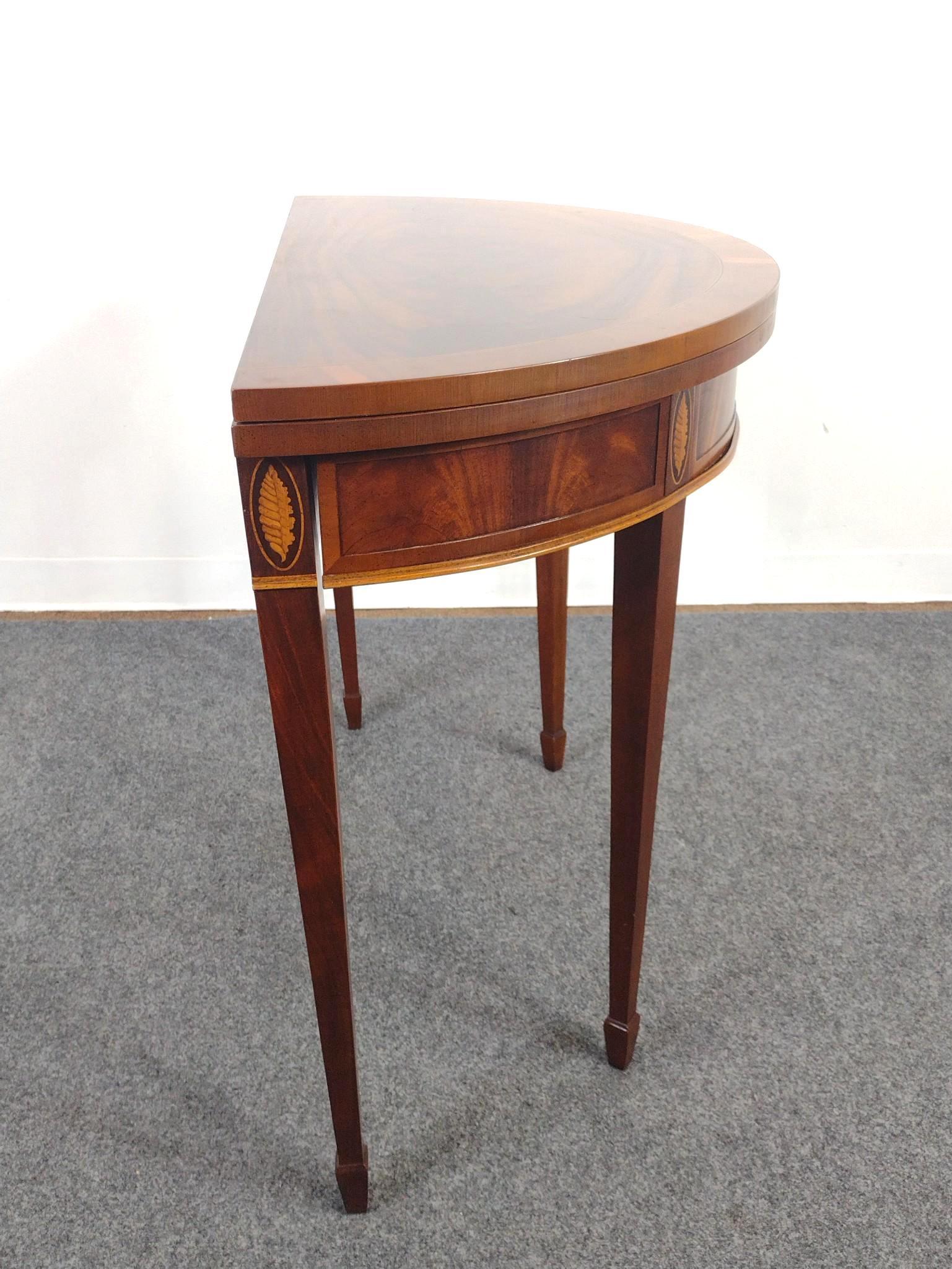 Inlaid Game Table