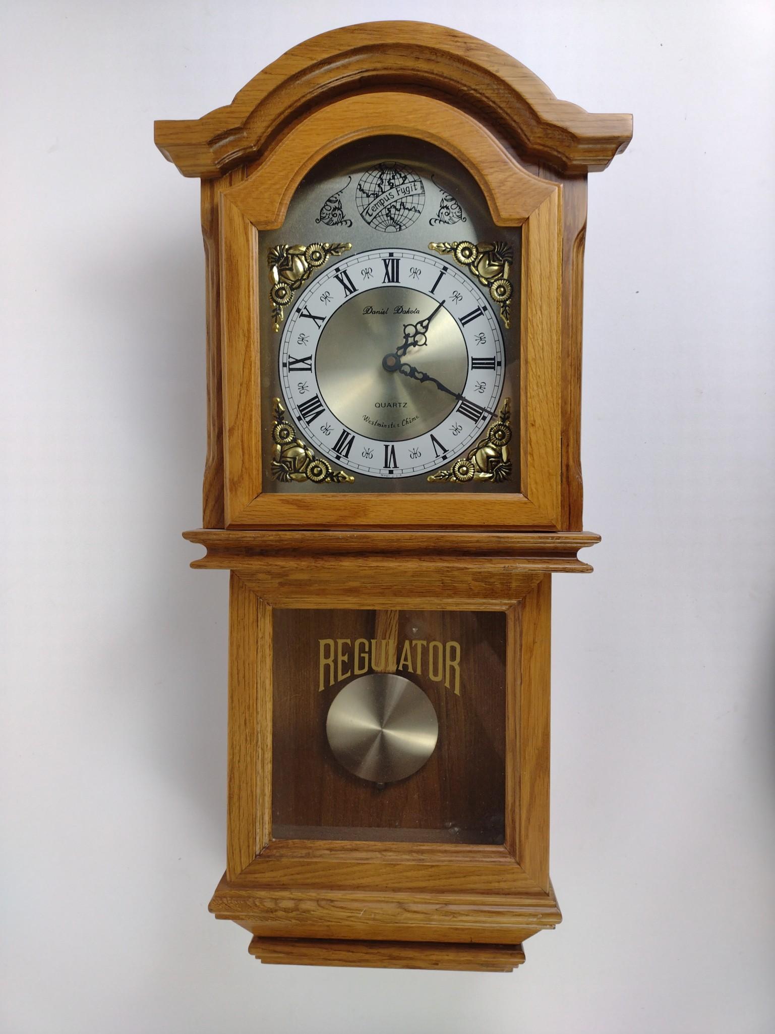 2 Wall Clocks & Barometer Incl. Regulator
