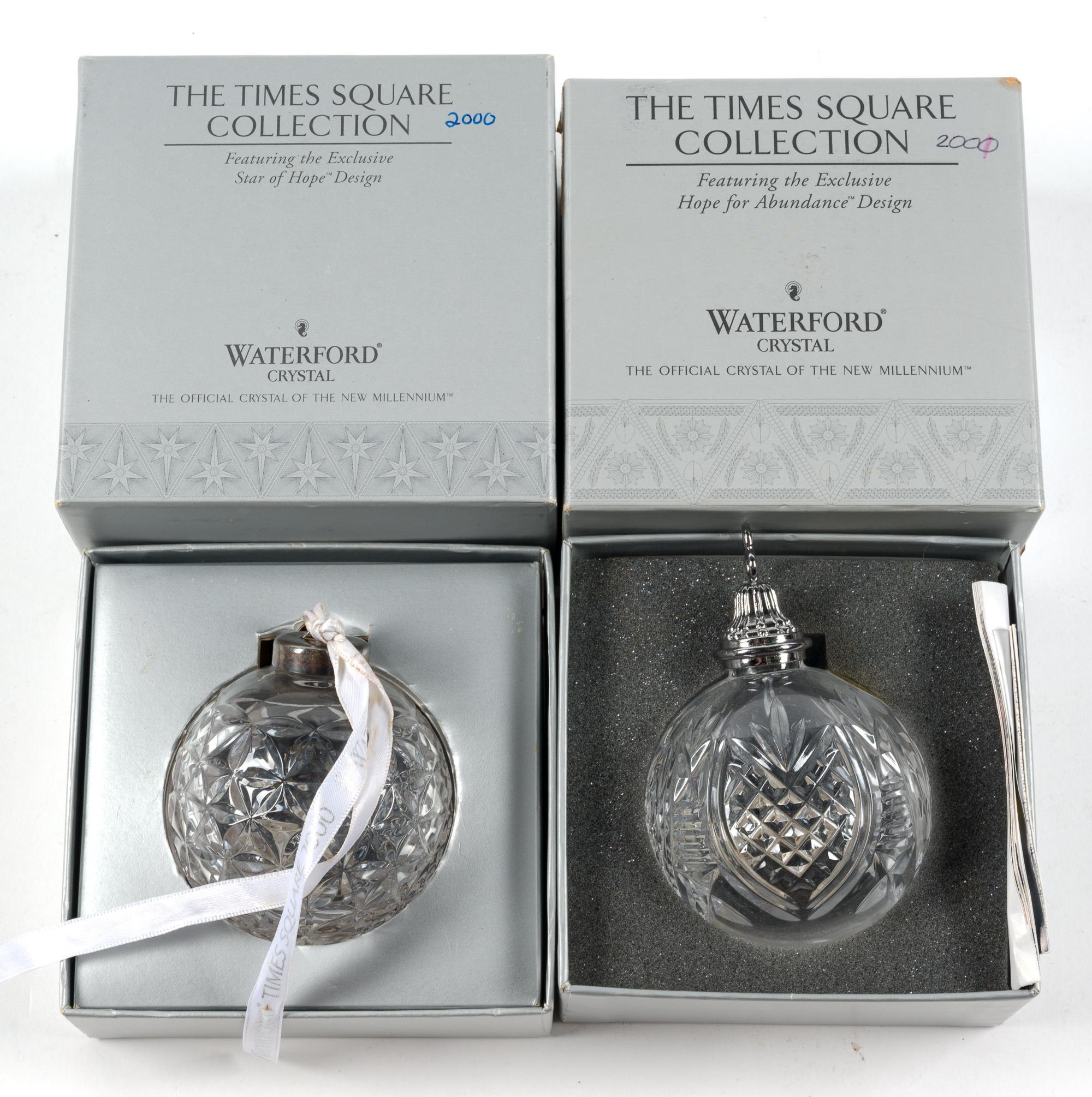 20 Waterford Crystal Ornaments