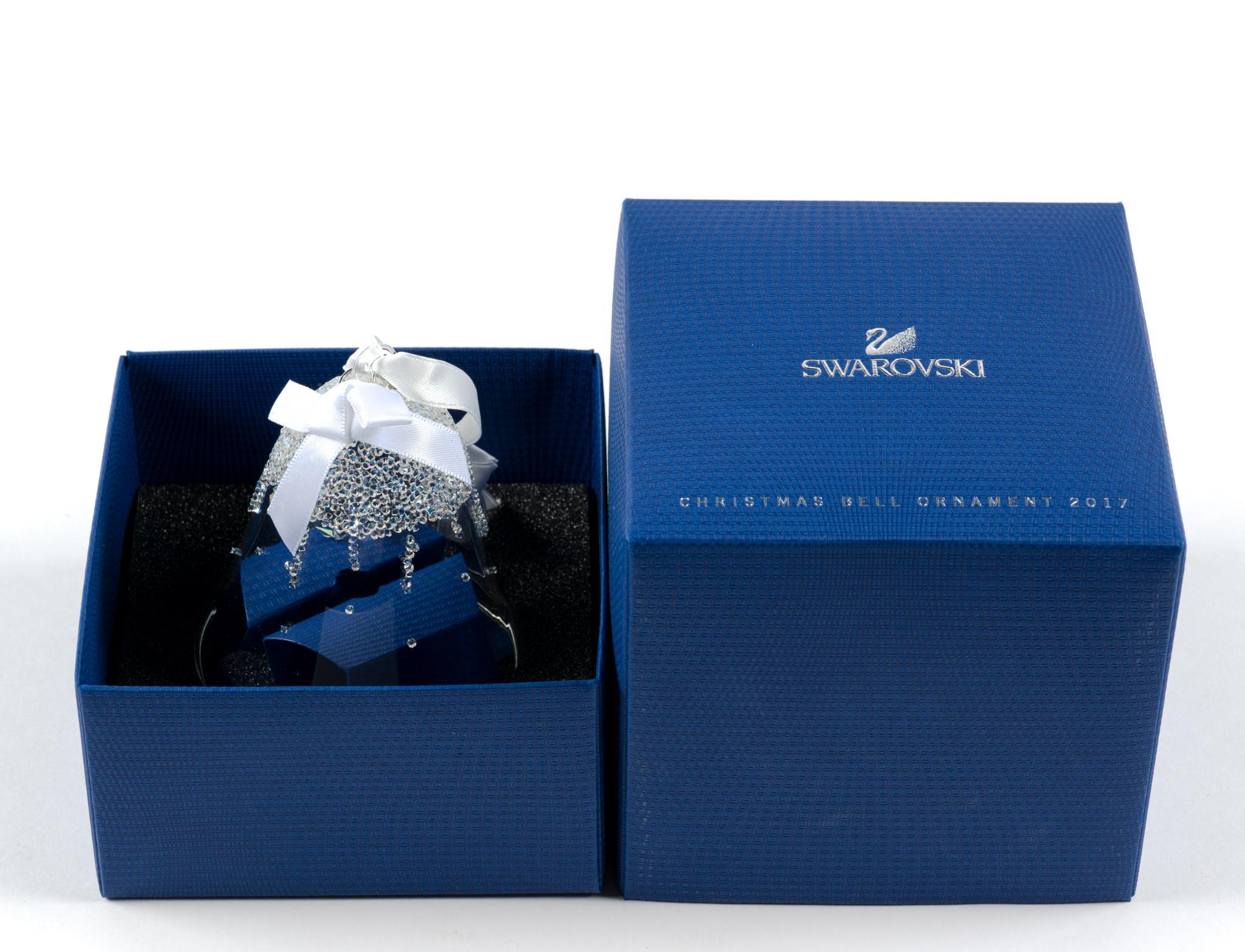 7 Swarovski Crystal Christmas Ornaments